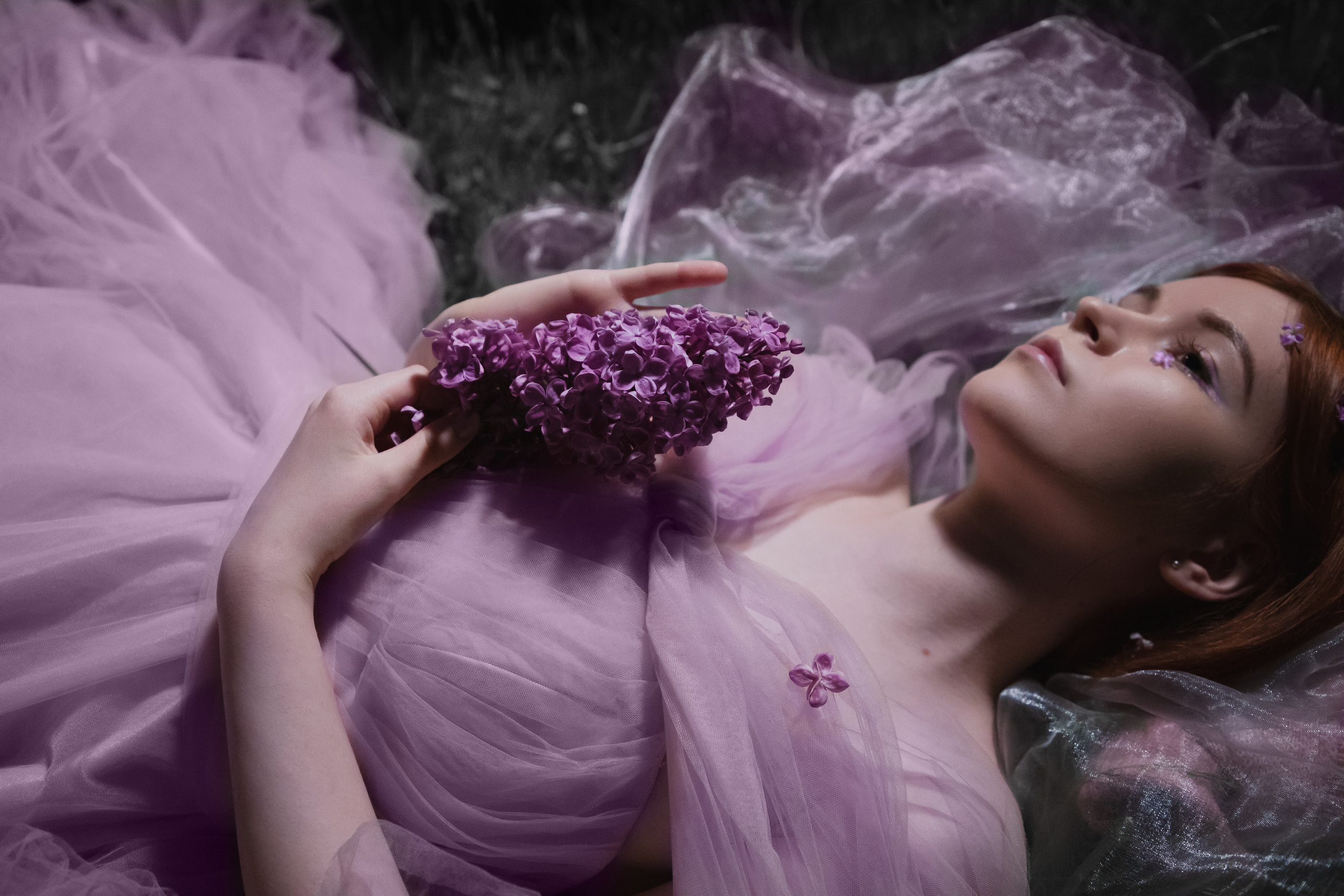 Ночная в сирени. Юлия Башкатова, сказочный фотограф, Москва