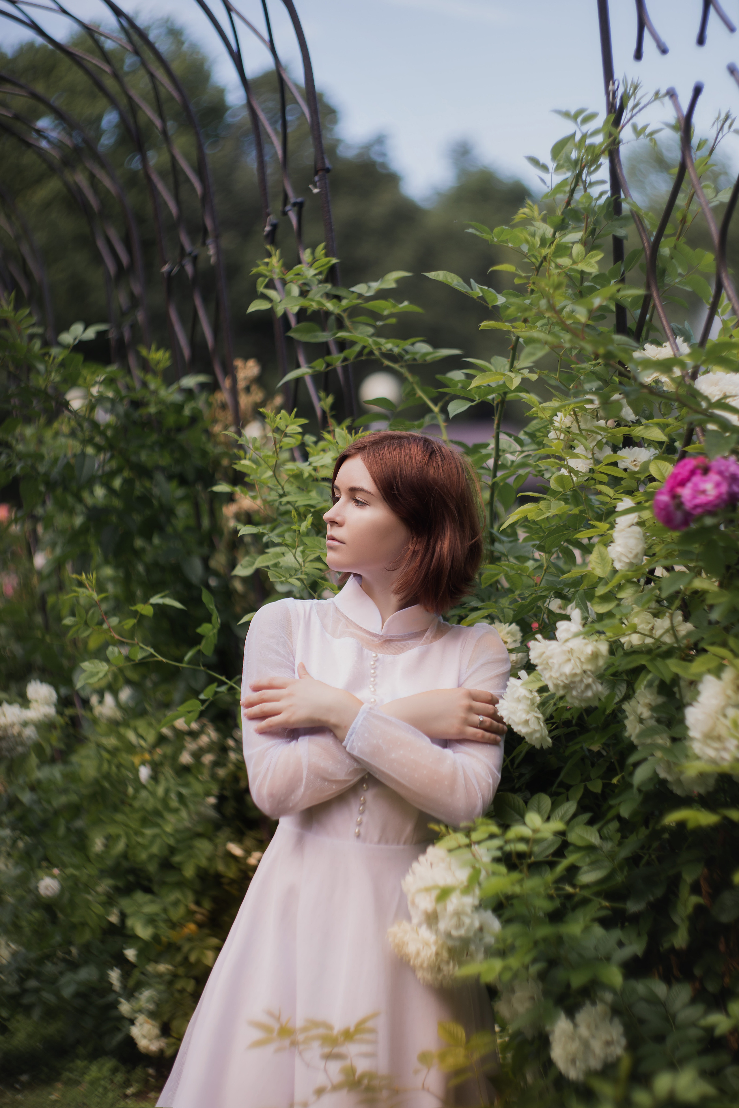 Летом в розарии. Юлия Башкатова, сказочный фотограф, Москва