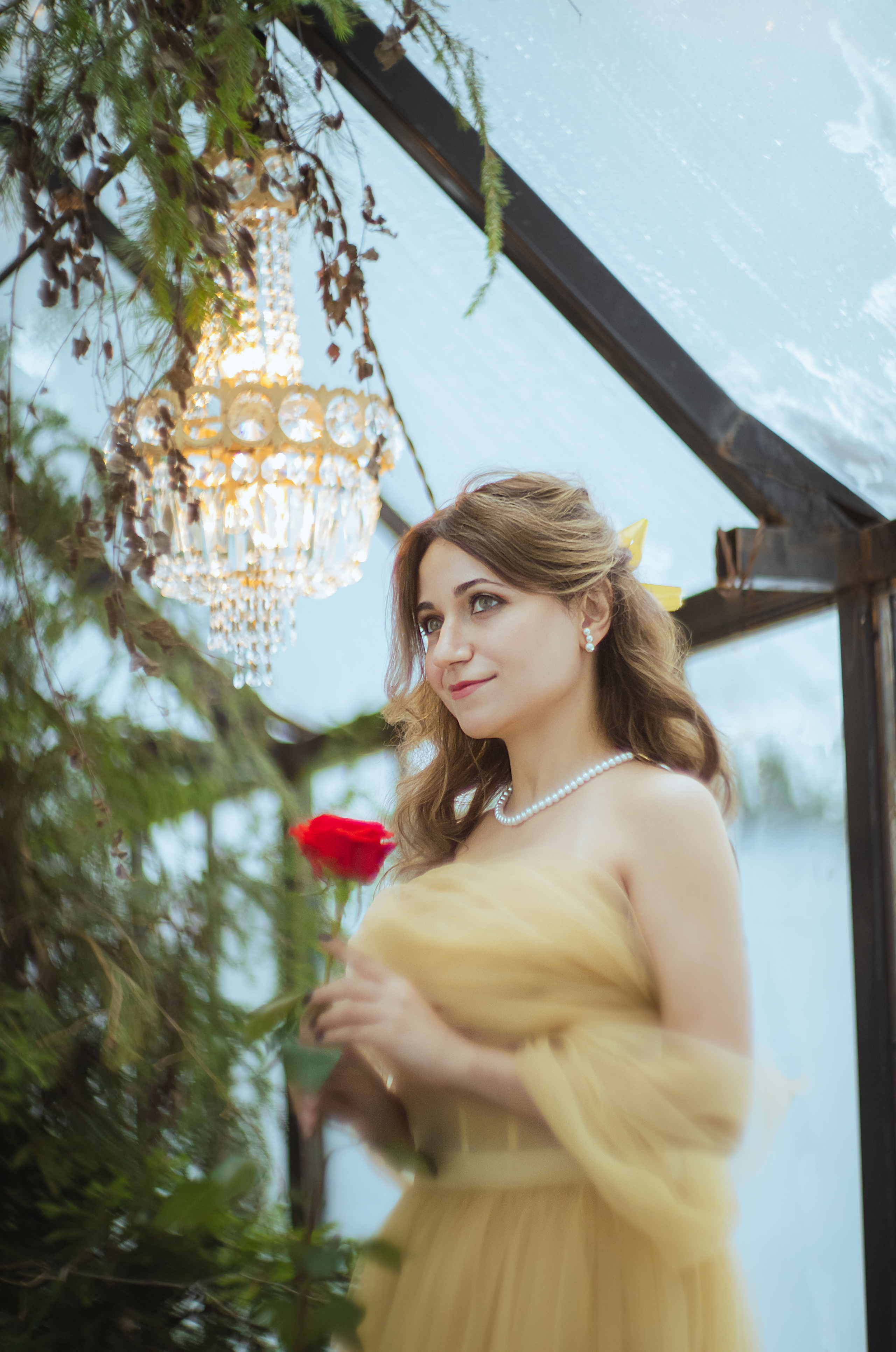 Белль из «Красавица и чудовище». Юлия Башкатова, сказочный фотограф, Москва