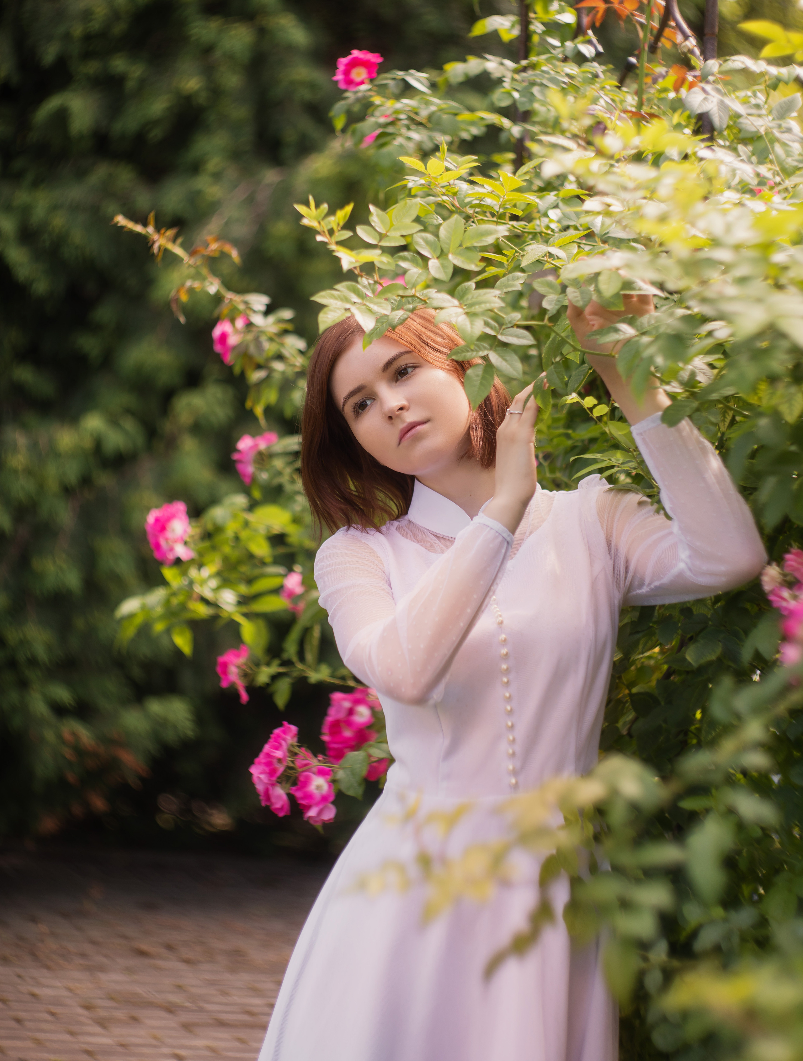Летом в розарии. Юлия Башкатова, сказочный фотограф, Москва