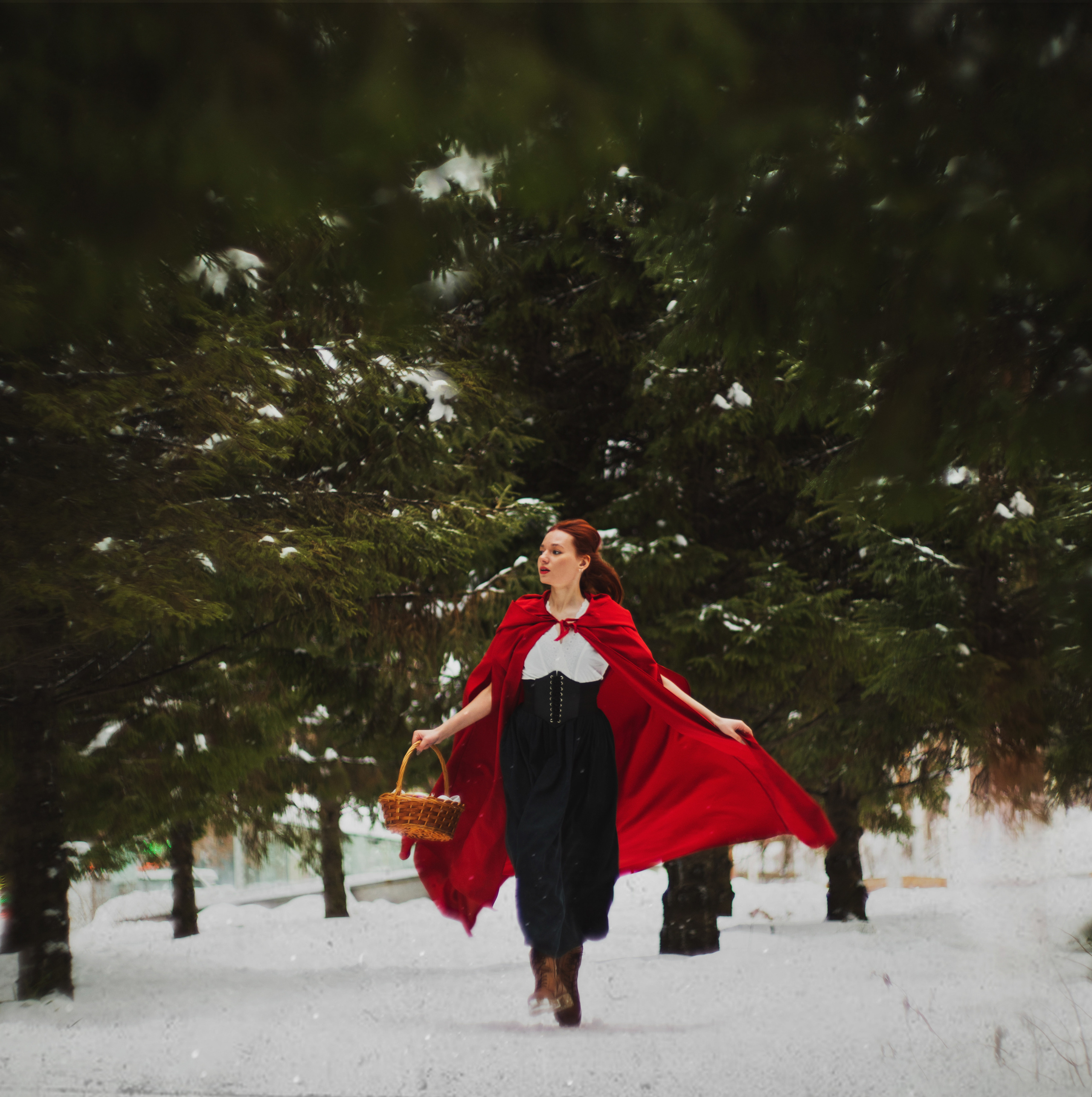 Красная Шапочка. Юлия Башкатова, сказочный фотограф, Москва