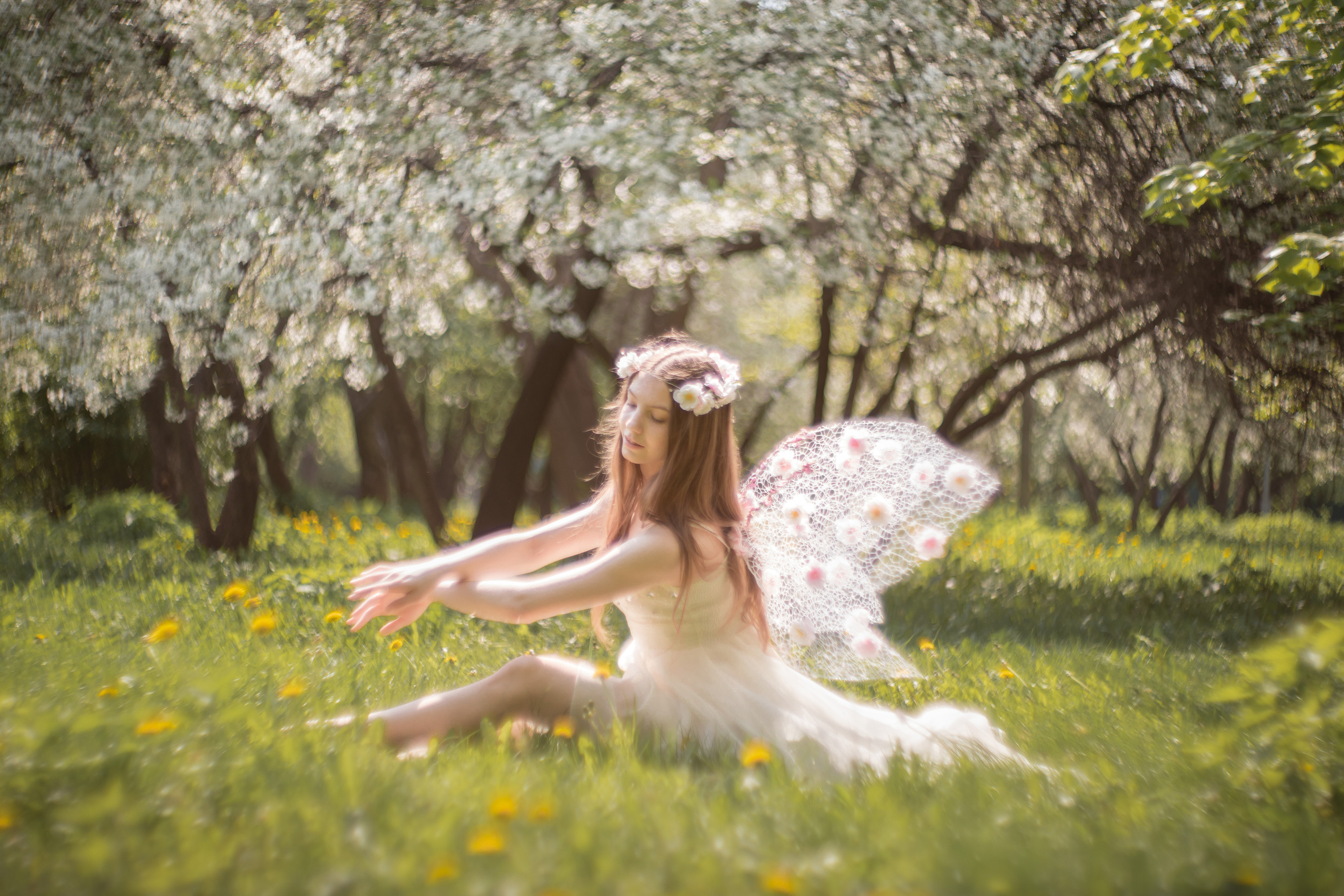 Фея в цветении. Юлия Башкатова, сказочный фотограф, Москва