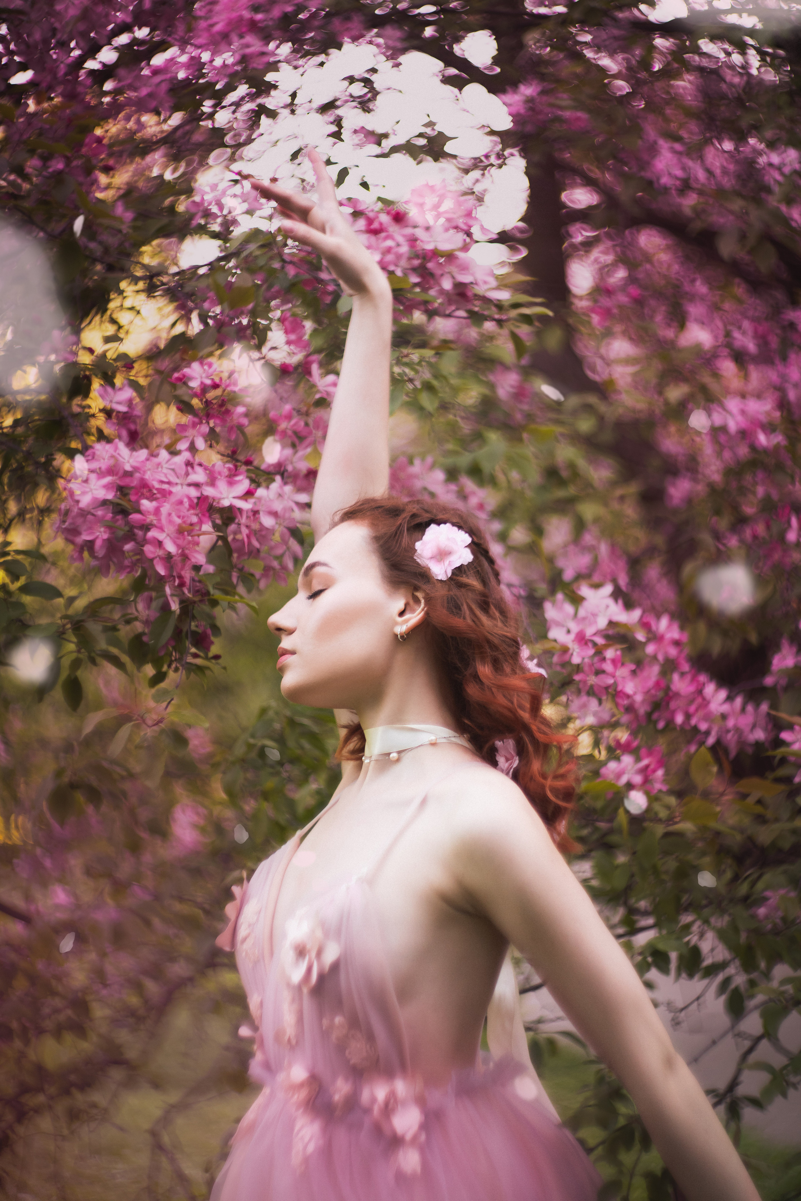 Розовое цветение. Юлия Башкатова, сказочный фотограф, Москва