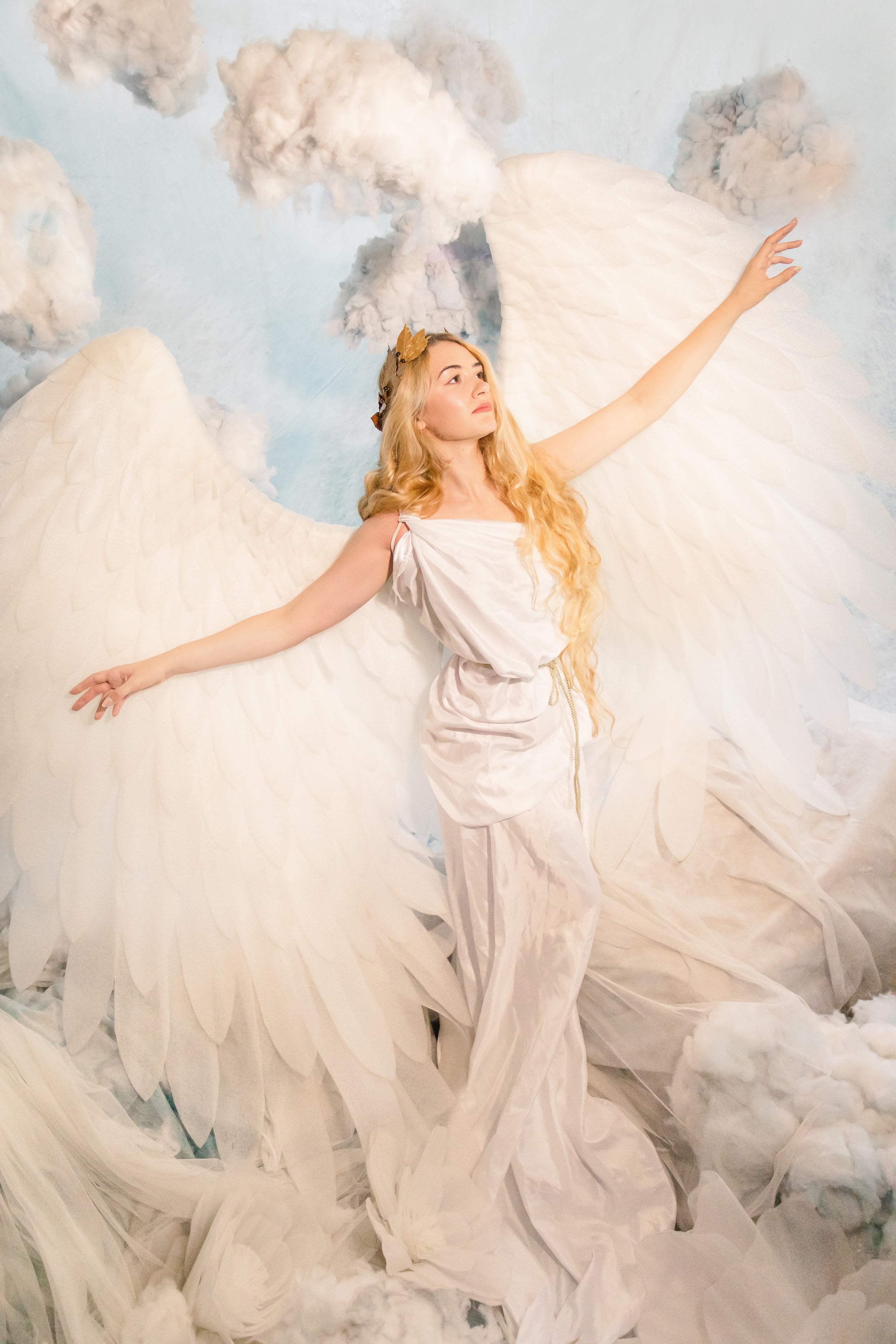 Ангел, богиня Ника. Юлия Башкатова, сказочный фотограф, Москва