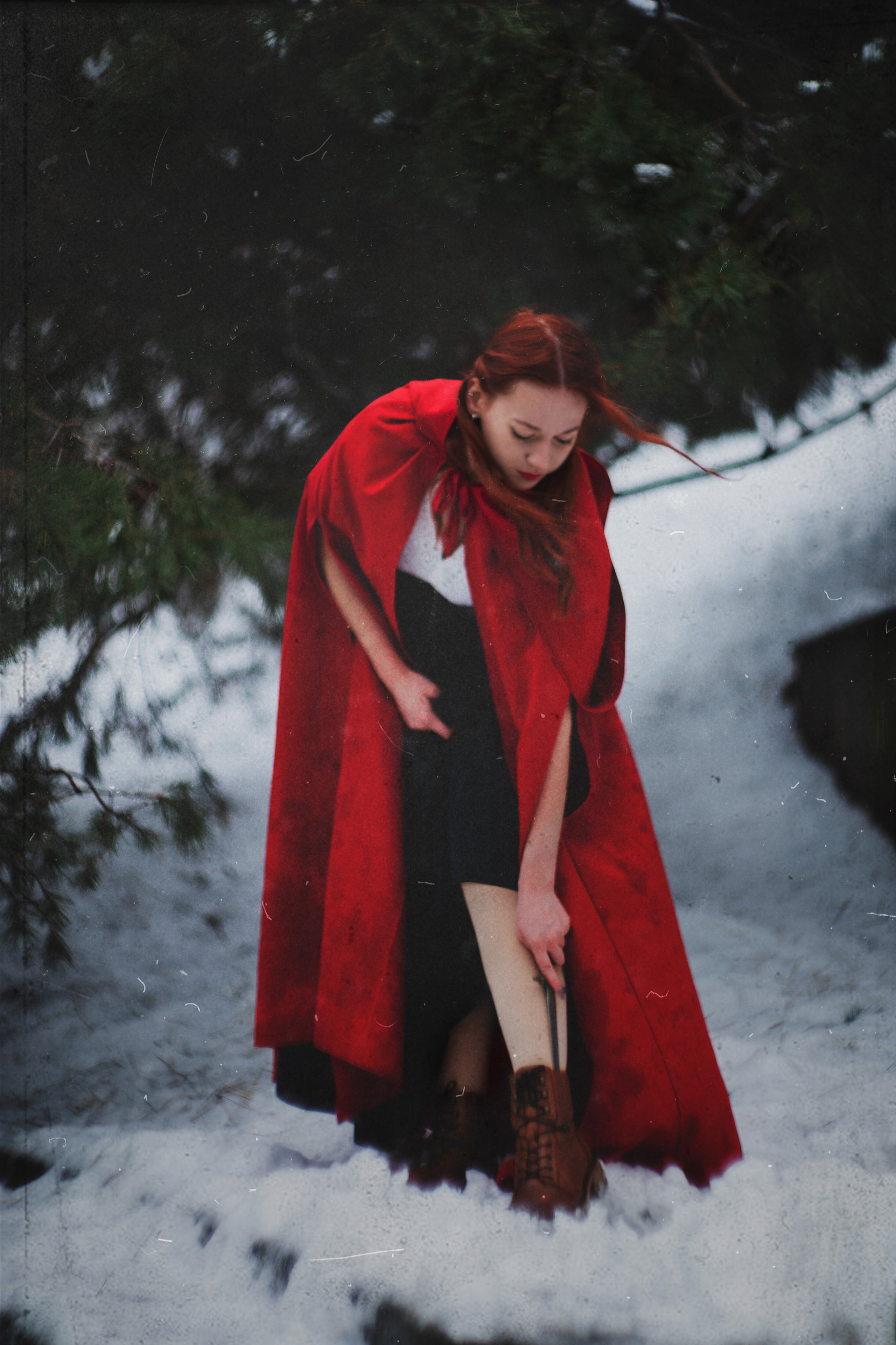 Красная Шапочка. Юлия Башкатова, сказочный фотограф, Москва