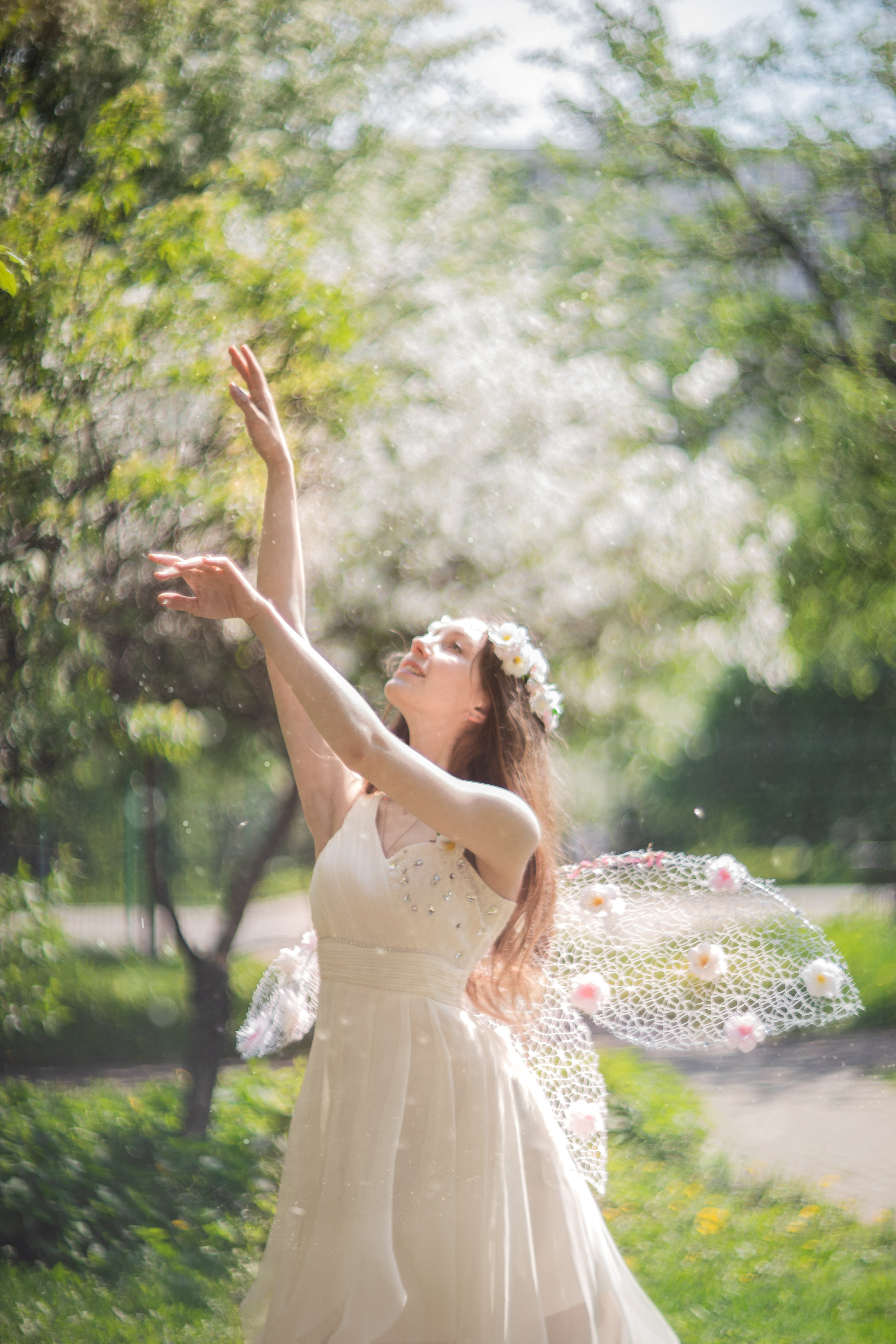 Фея в цветении. Юлия Башкатова, сказочный фотограф, Москва