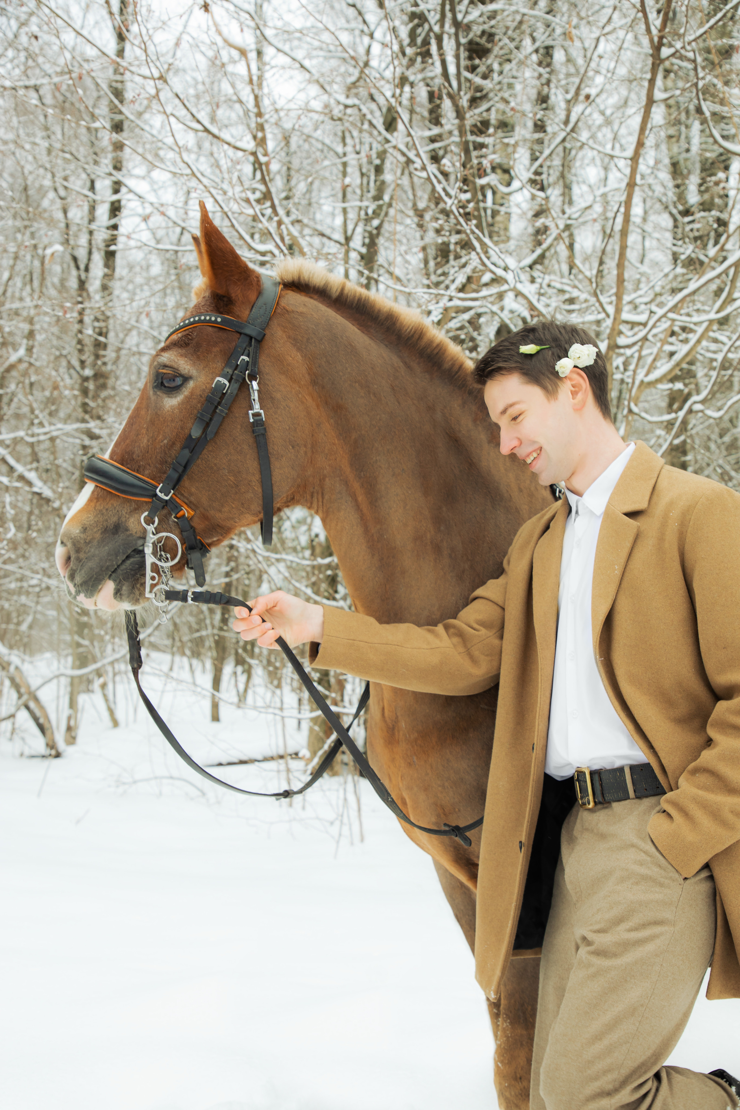 Иван, фотопроект с лошадьми. Юлия Башкатова, сказочный фотограф, Москва