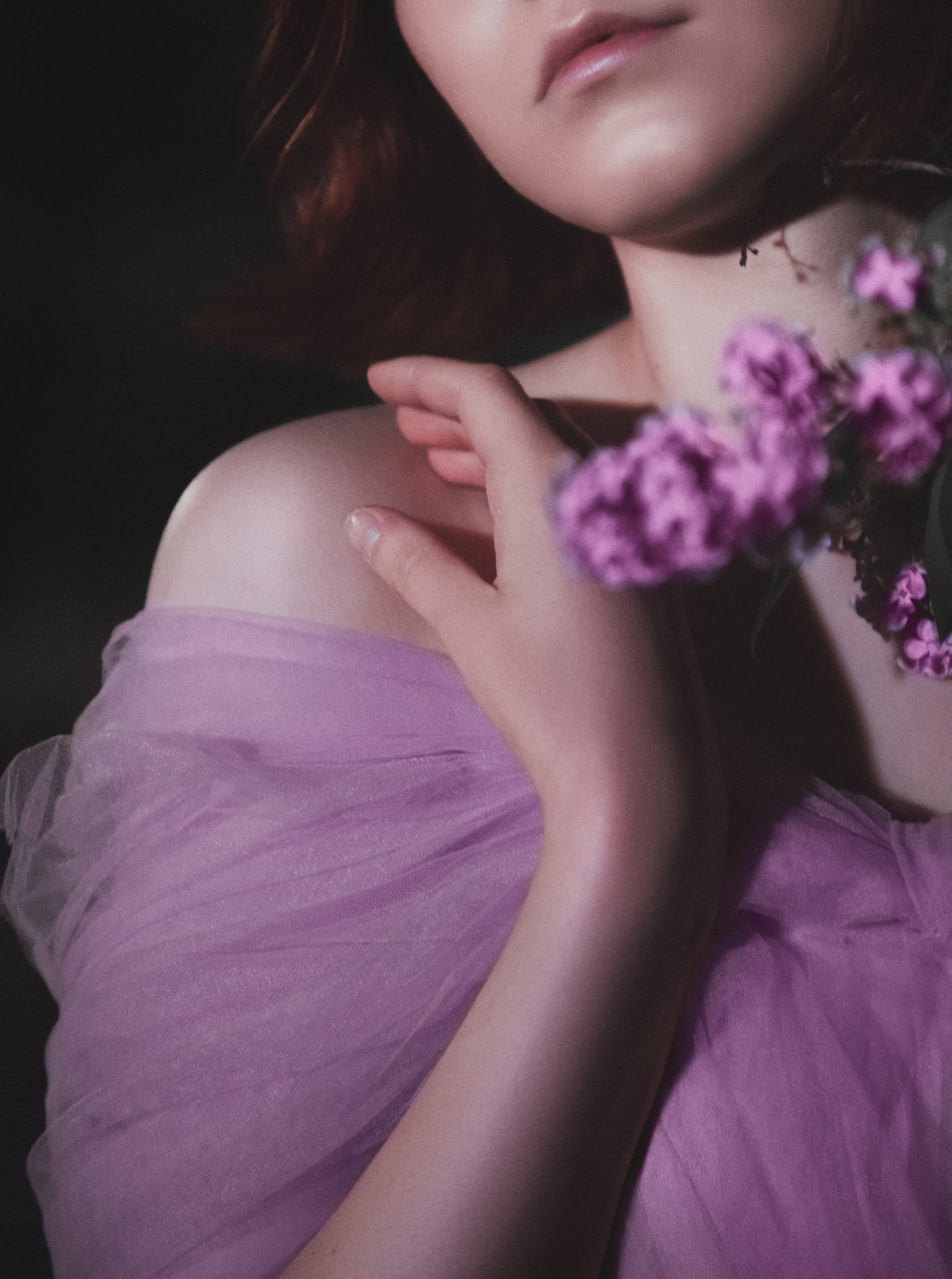 Ночная в сирени. Юлия Башкатова, сказочный фотограф, Москва