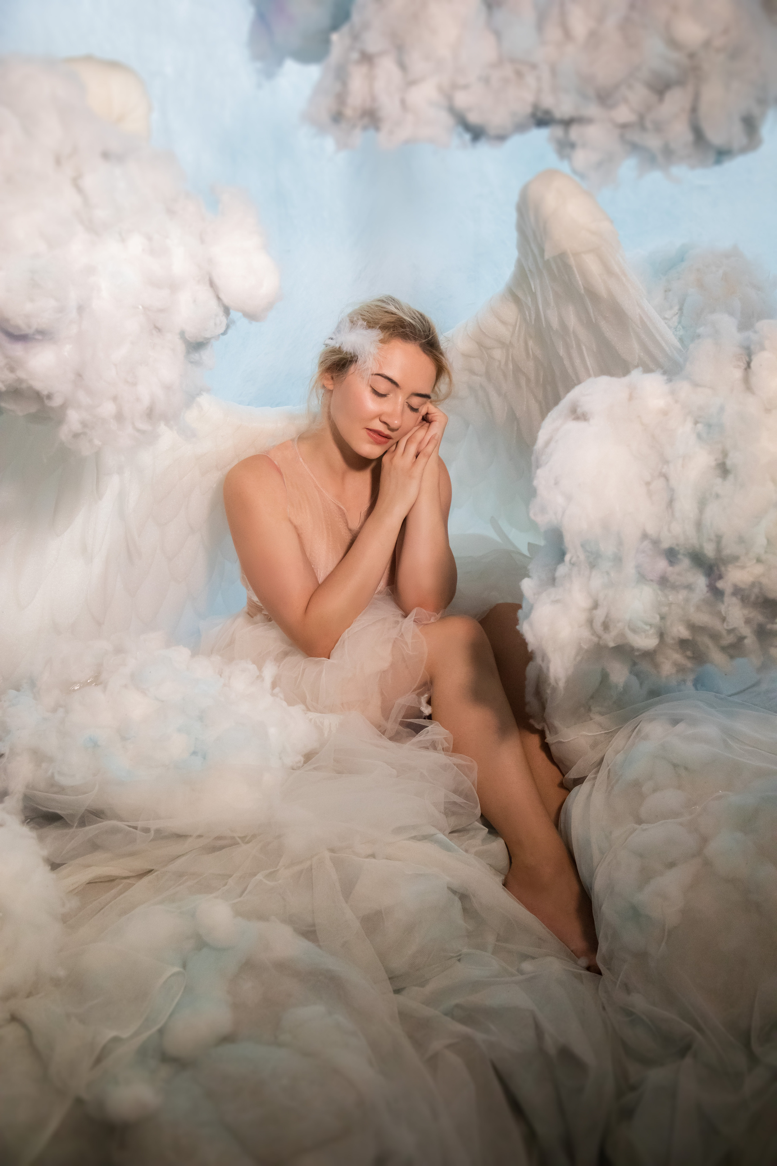 Ангел, богиня Ника. Юлия Башкатова, сказочный фотограф, Москва