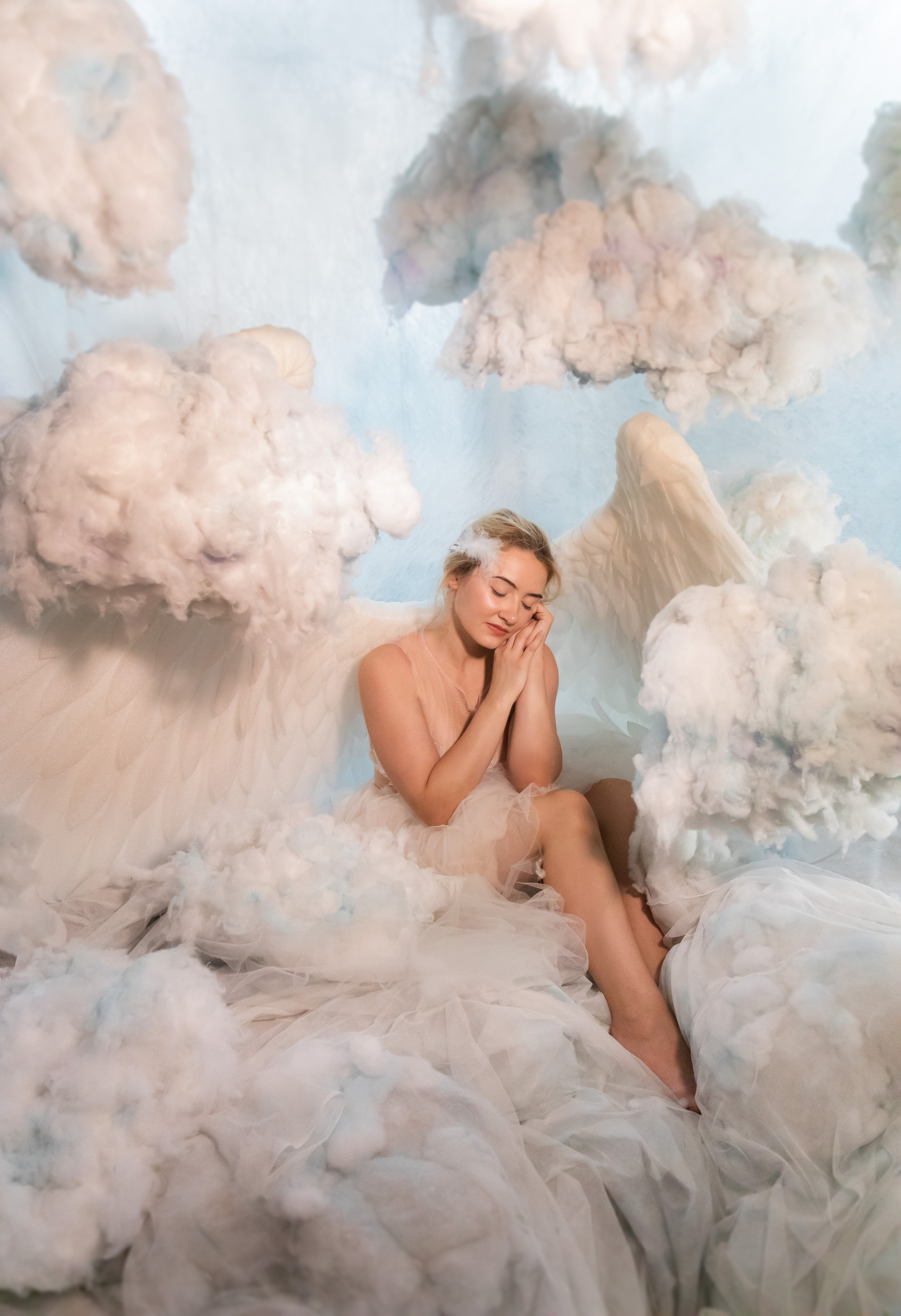 Ангел, богиня Ника. Юлия Башкатова, сказочный фотограф, Москва