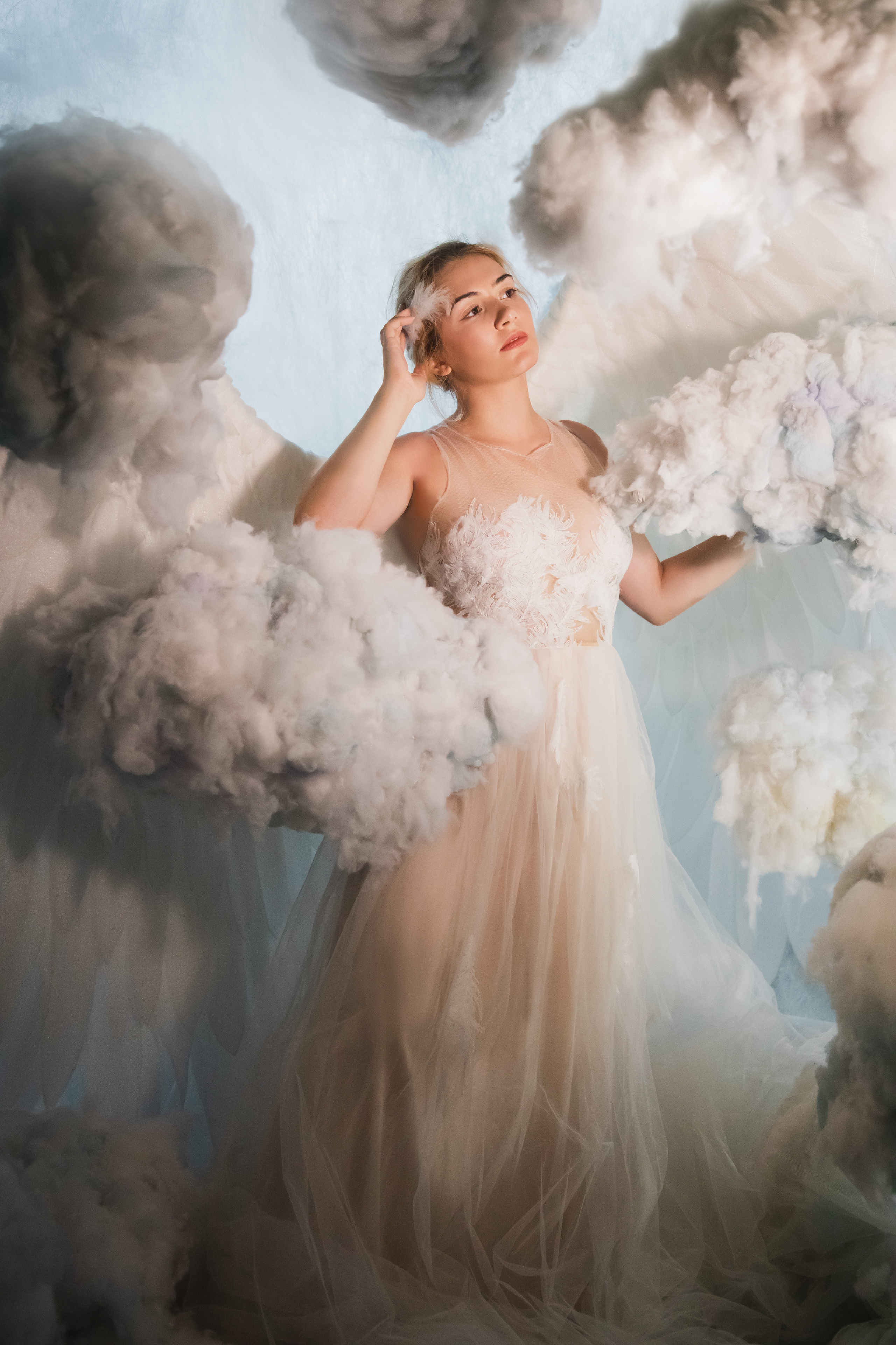 Ангел, богиня Ника. Юлия Башкатова, сказочный фотограф, Москва