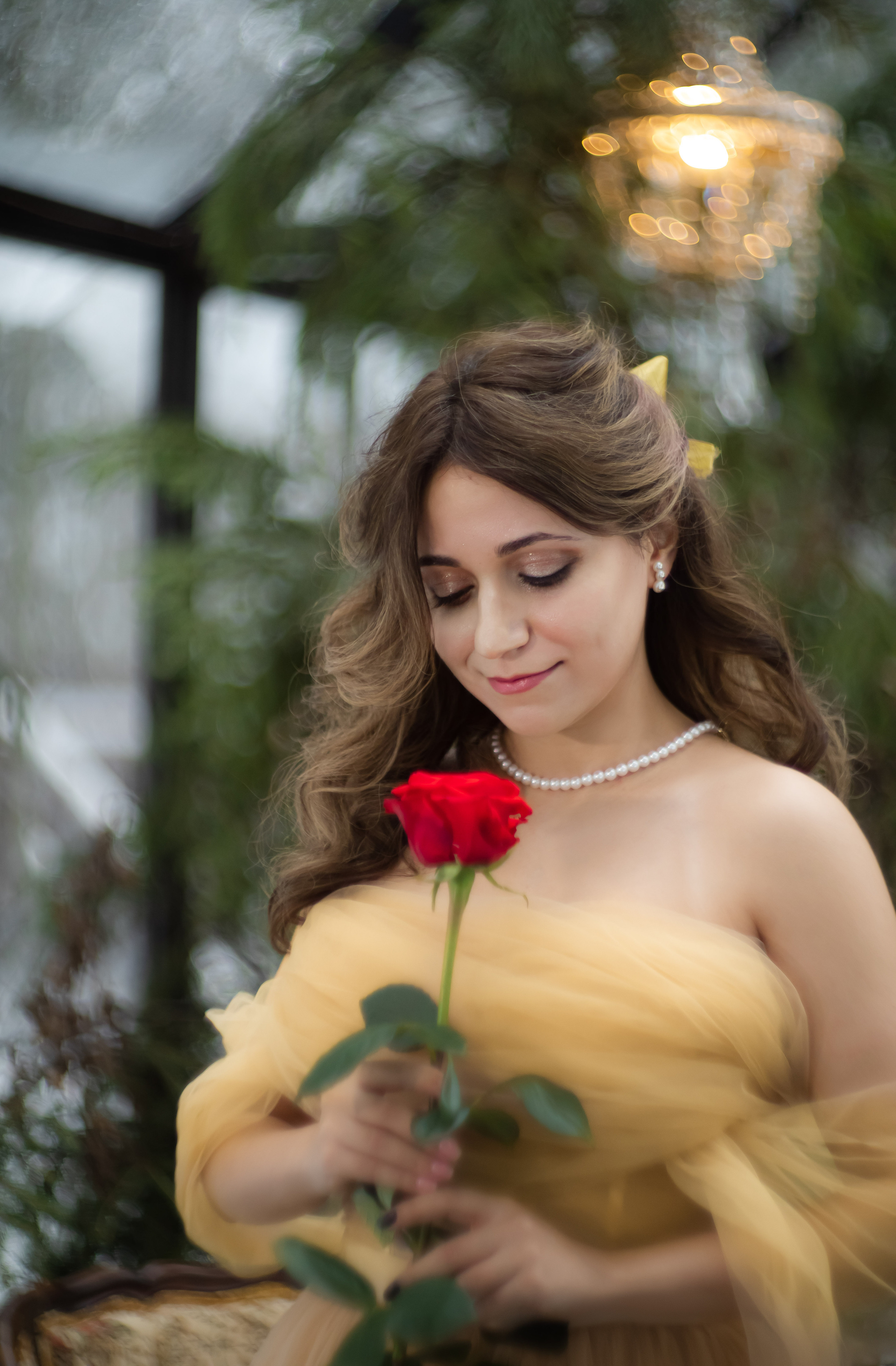 Белль из «Красавица и чудовище». Юлия Башкатова, сказочный фотограф, Москва