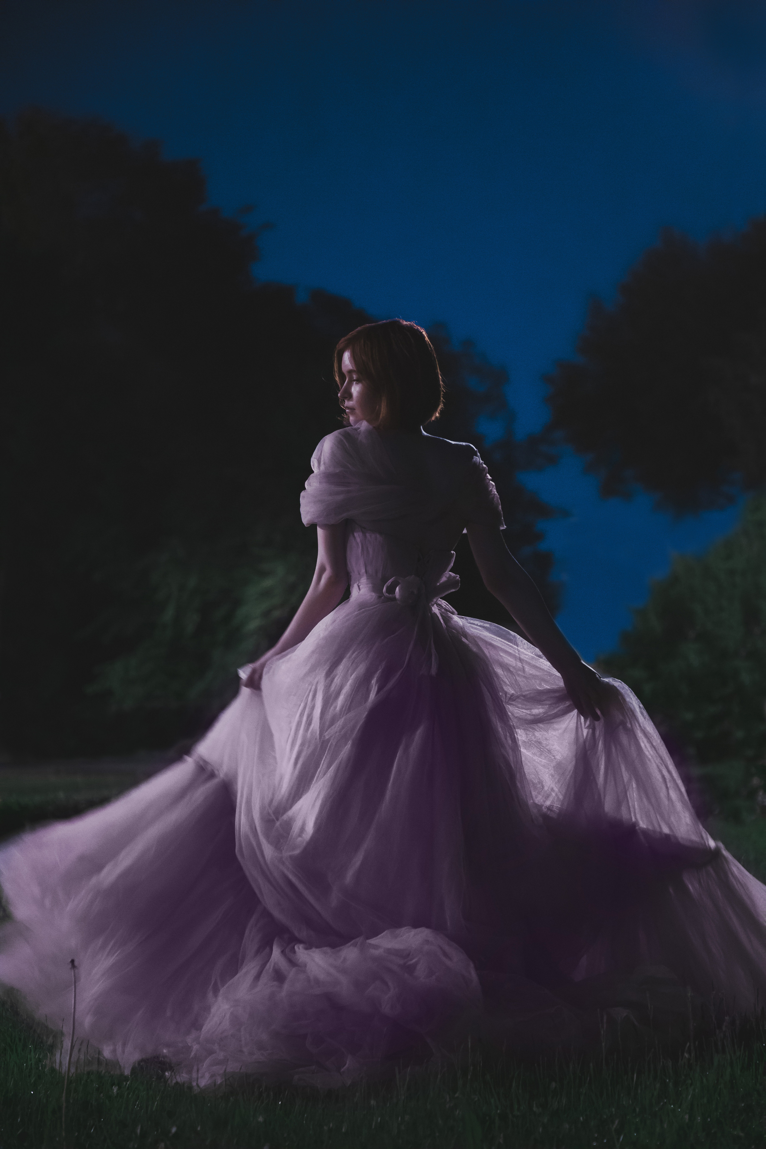 Ночная в сирени. Юлия Башкатова, сказочный фотограф, Москва