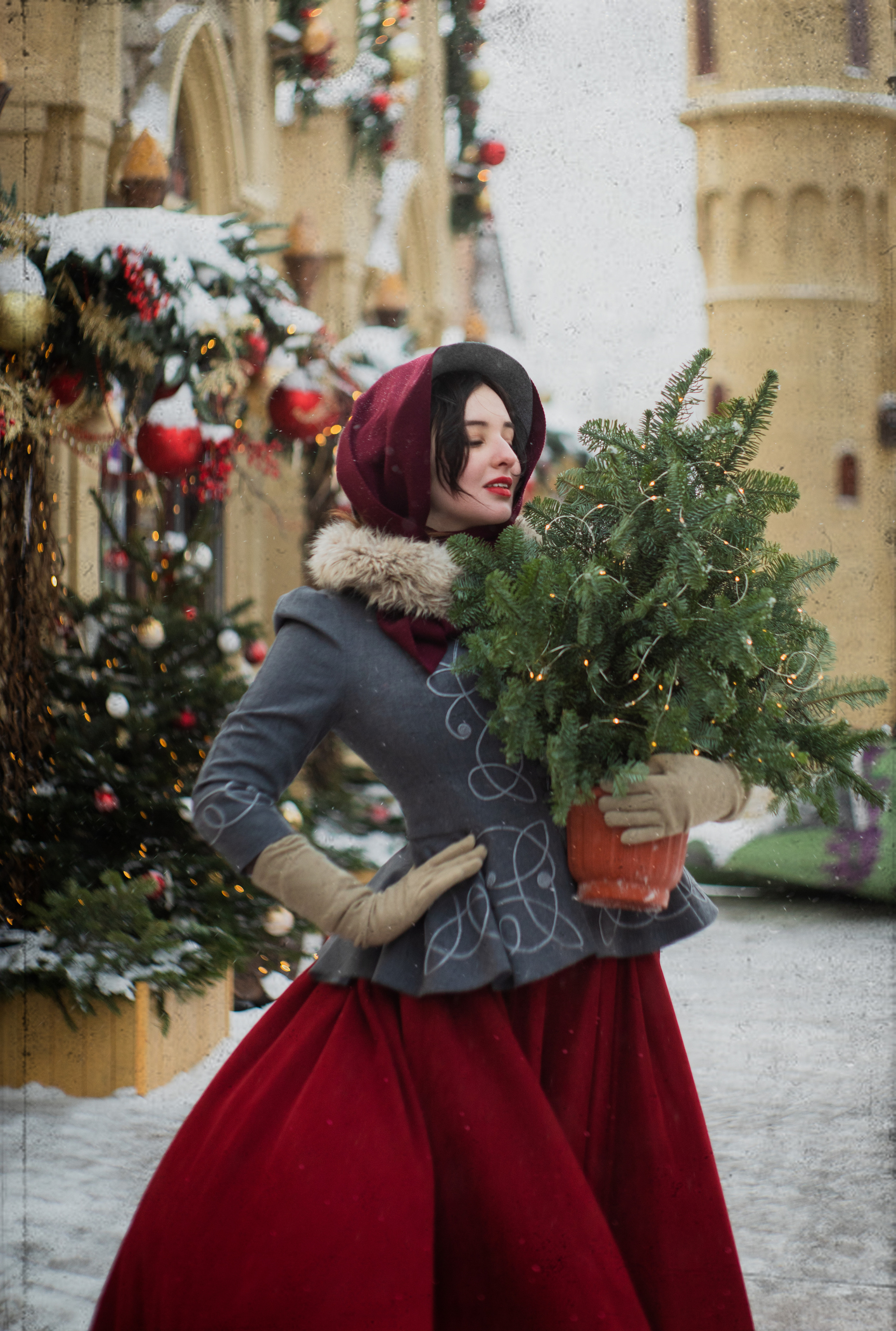 Новый Год, XIX век. Юлия Башкатова, сказочный фотограф, Москва