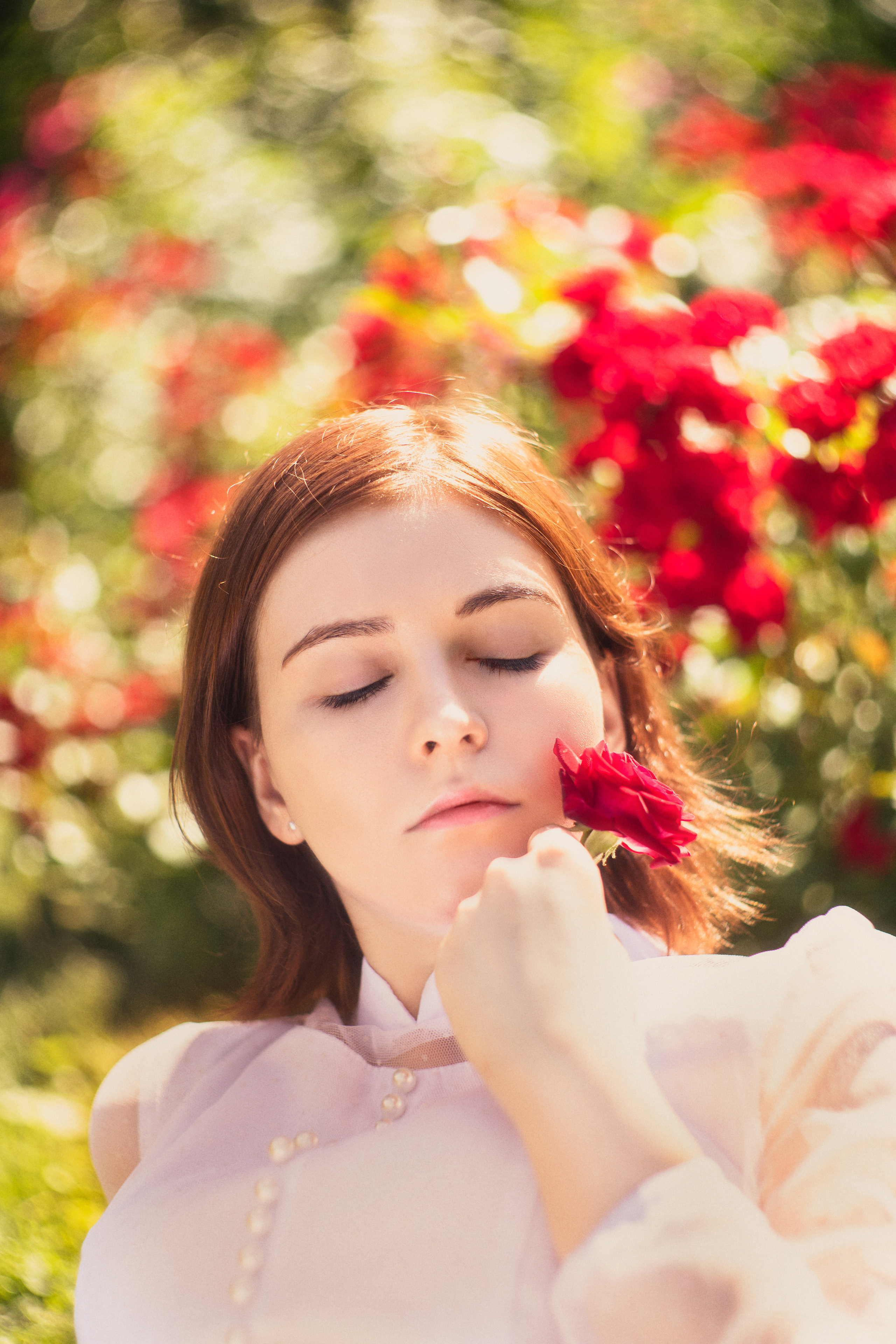 Летом в розарии. Юлия Башкатова, сказочный фотограф, Москва