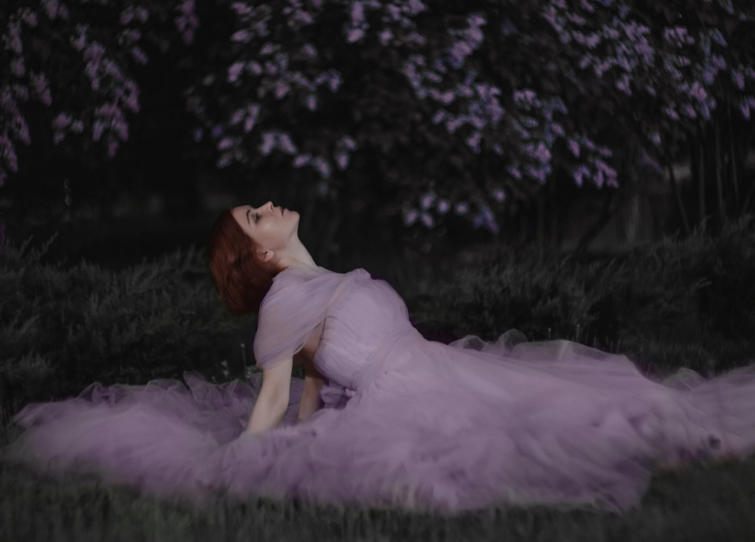 Ночная в сирени. Юлия Башкатова, сказочный фотограф, Москва