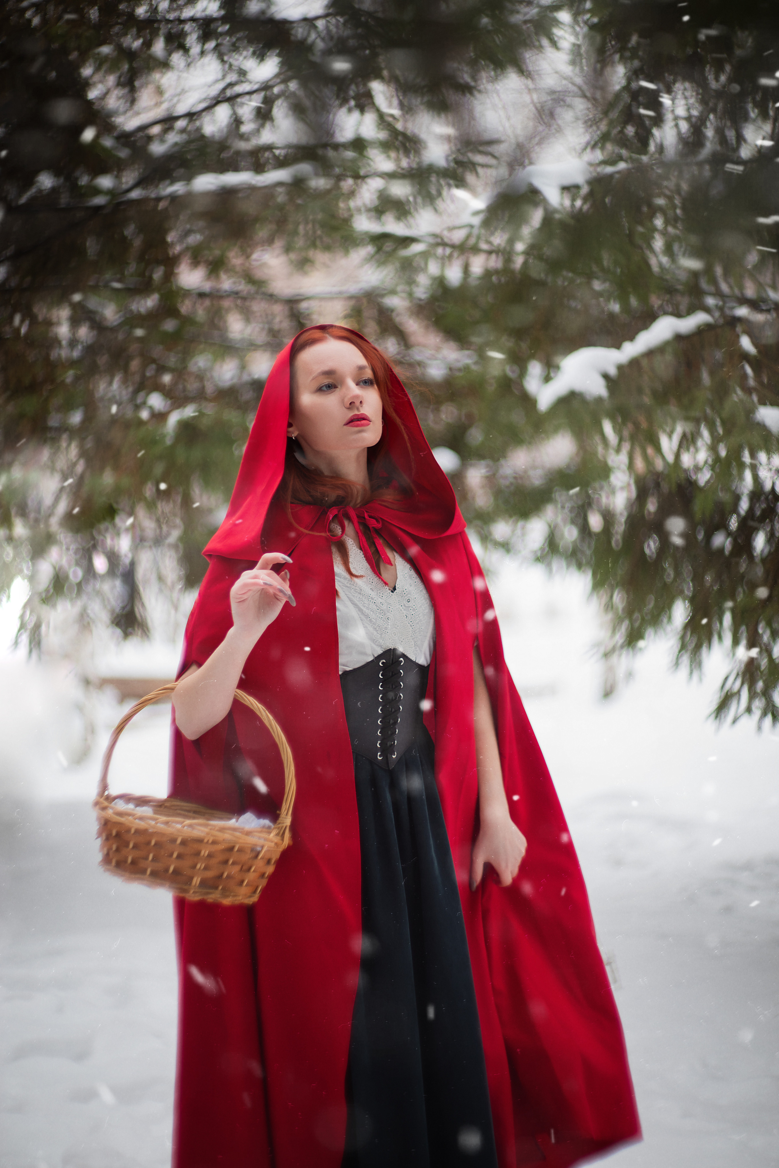Красная Шапочка. Юлия Башкатова, сказочный фотограф, Москва