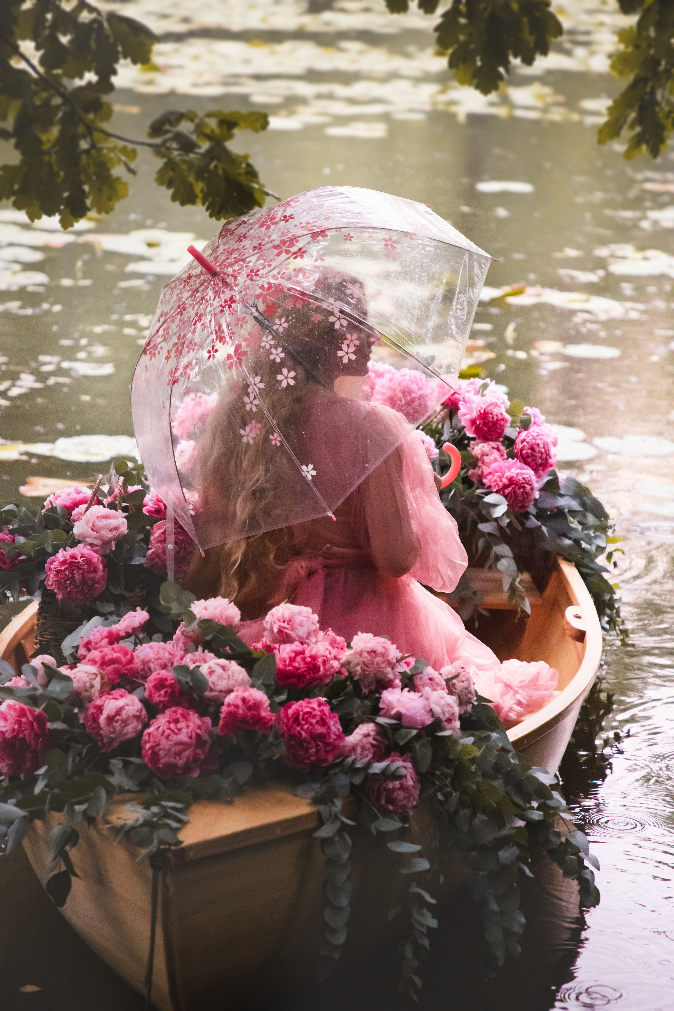 Сказочная лодка с цветами. Юлия Башкатова, сказочный фотограф, Москва