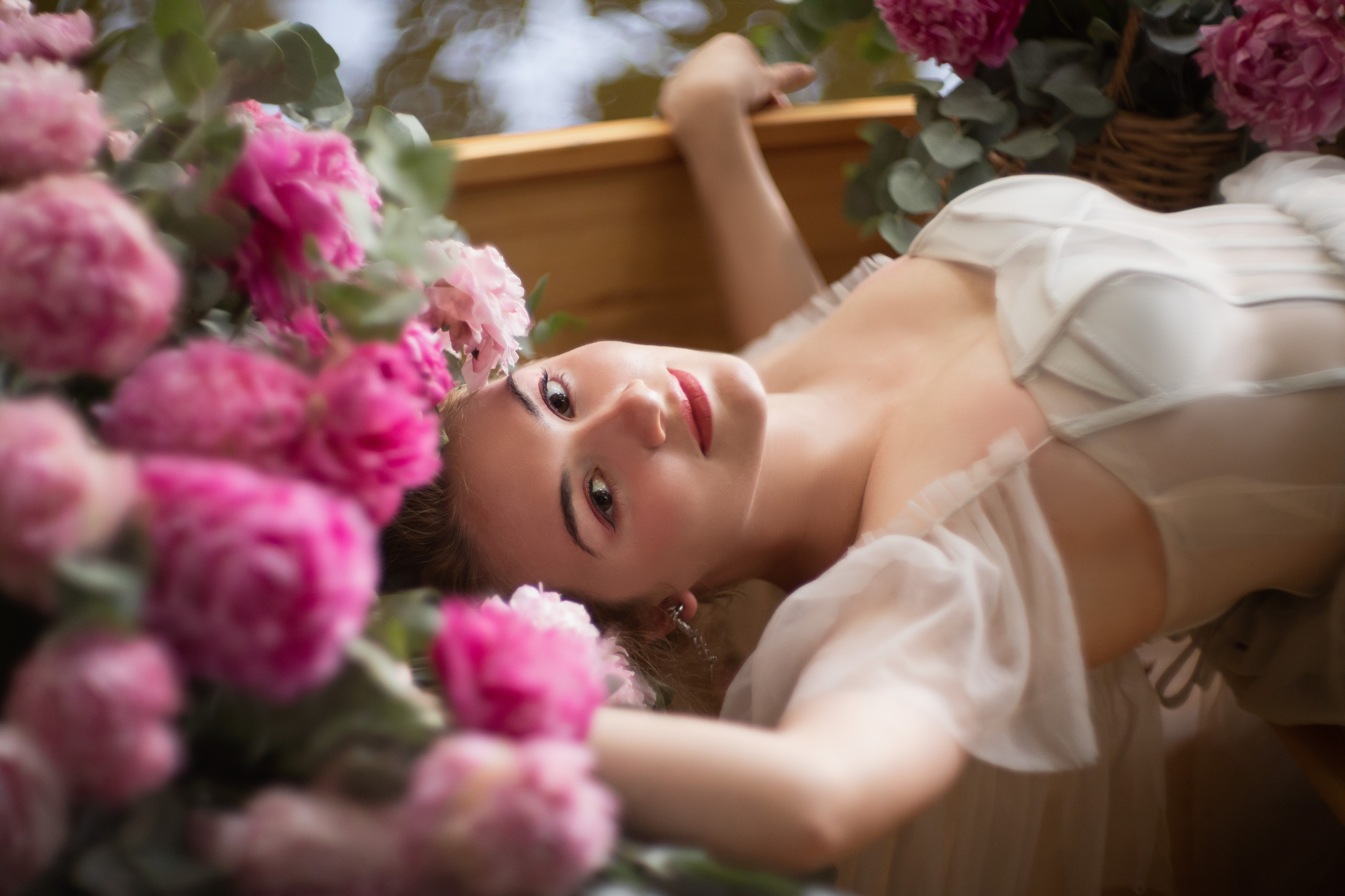 Сказочная лодка с цветами. Юлия Башкатова, сказочный фотограф, Москва