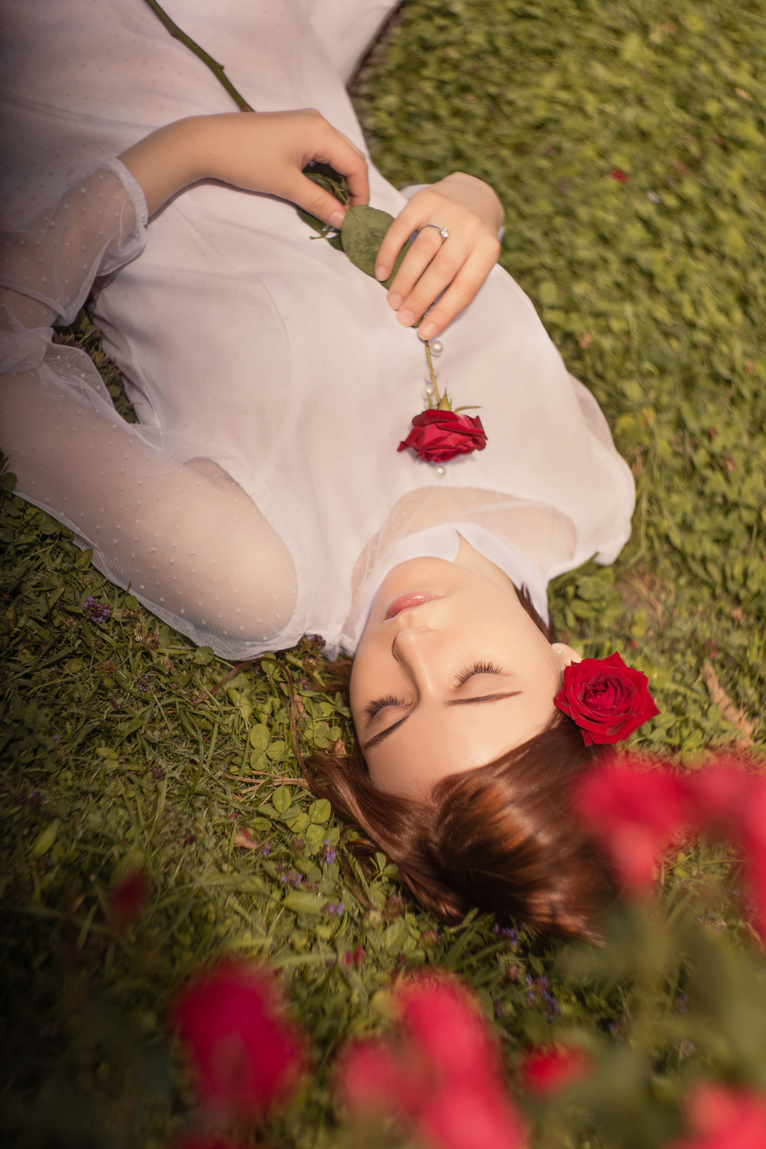 Летом в розарии. Юлия Башкатова, сказочный фотограф, Москва