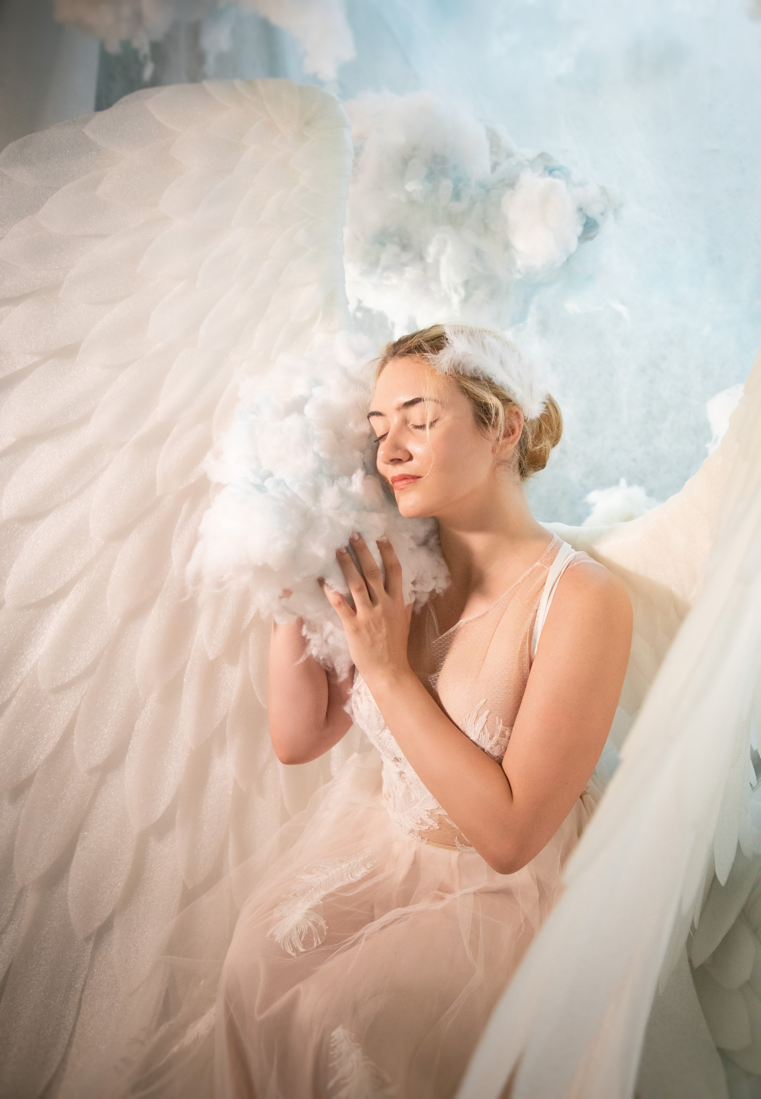 Ангел, богиня Ника. Юлия Башкатова, сказочный фотограф, Москва