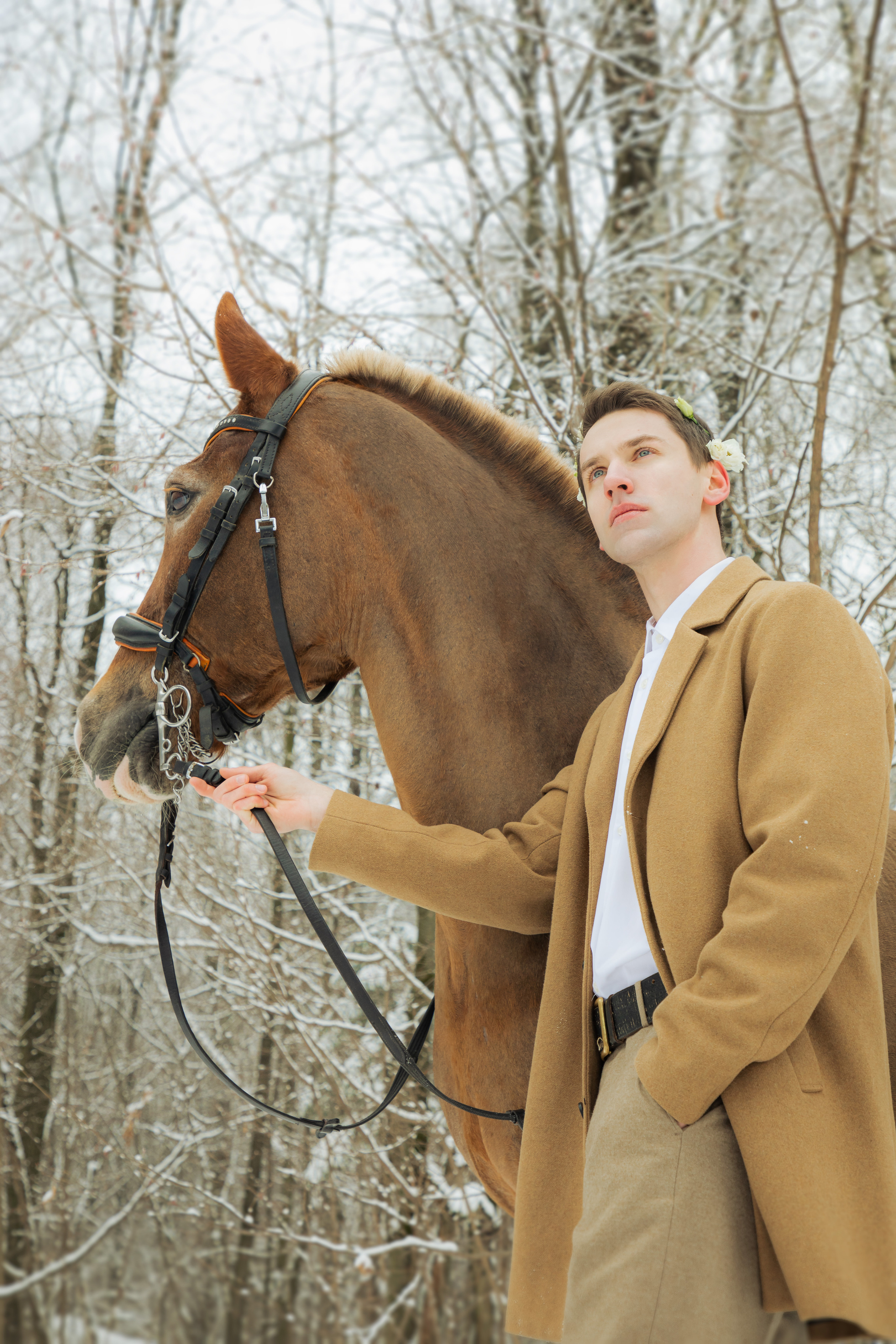 Иван, фотопроект с лошадьми. Юлия Башкатова, сказочный фотограф, Москва