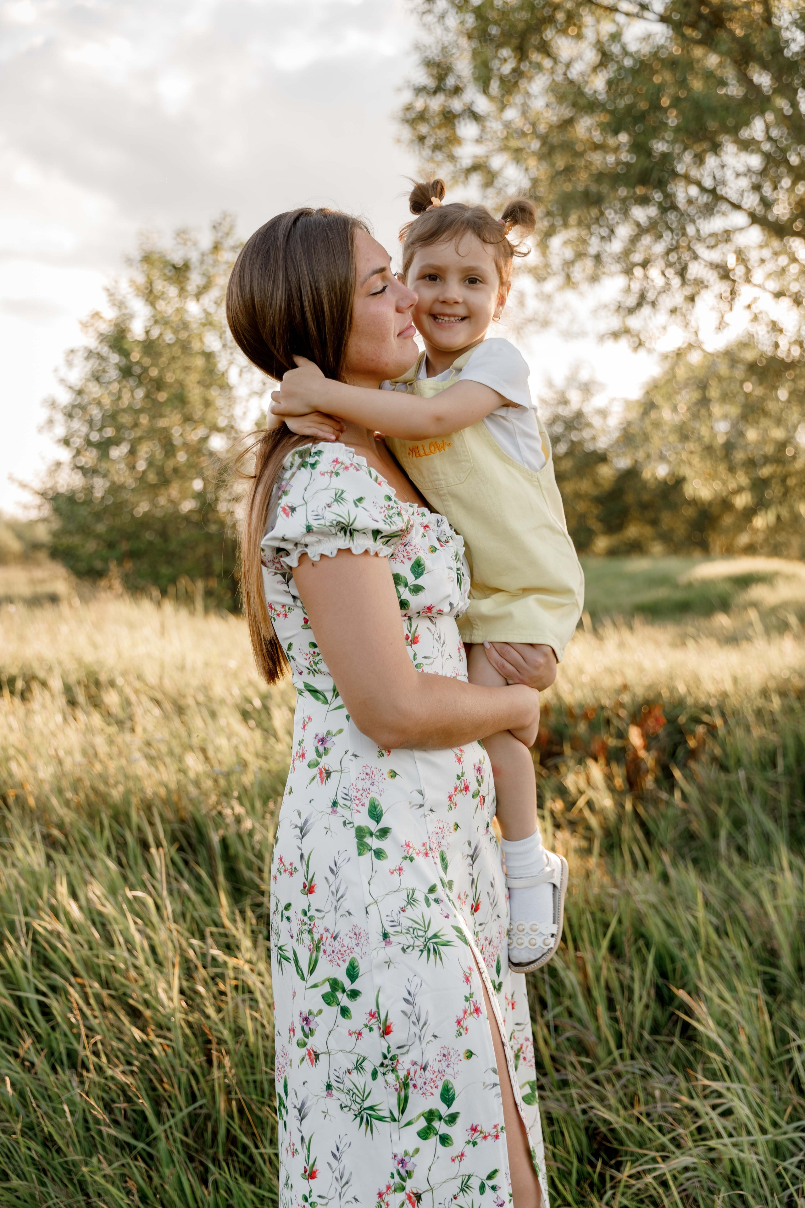 Ира с дочкой. Свадебный фотограф Евгения Девиченская