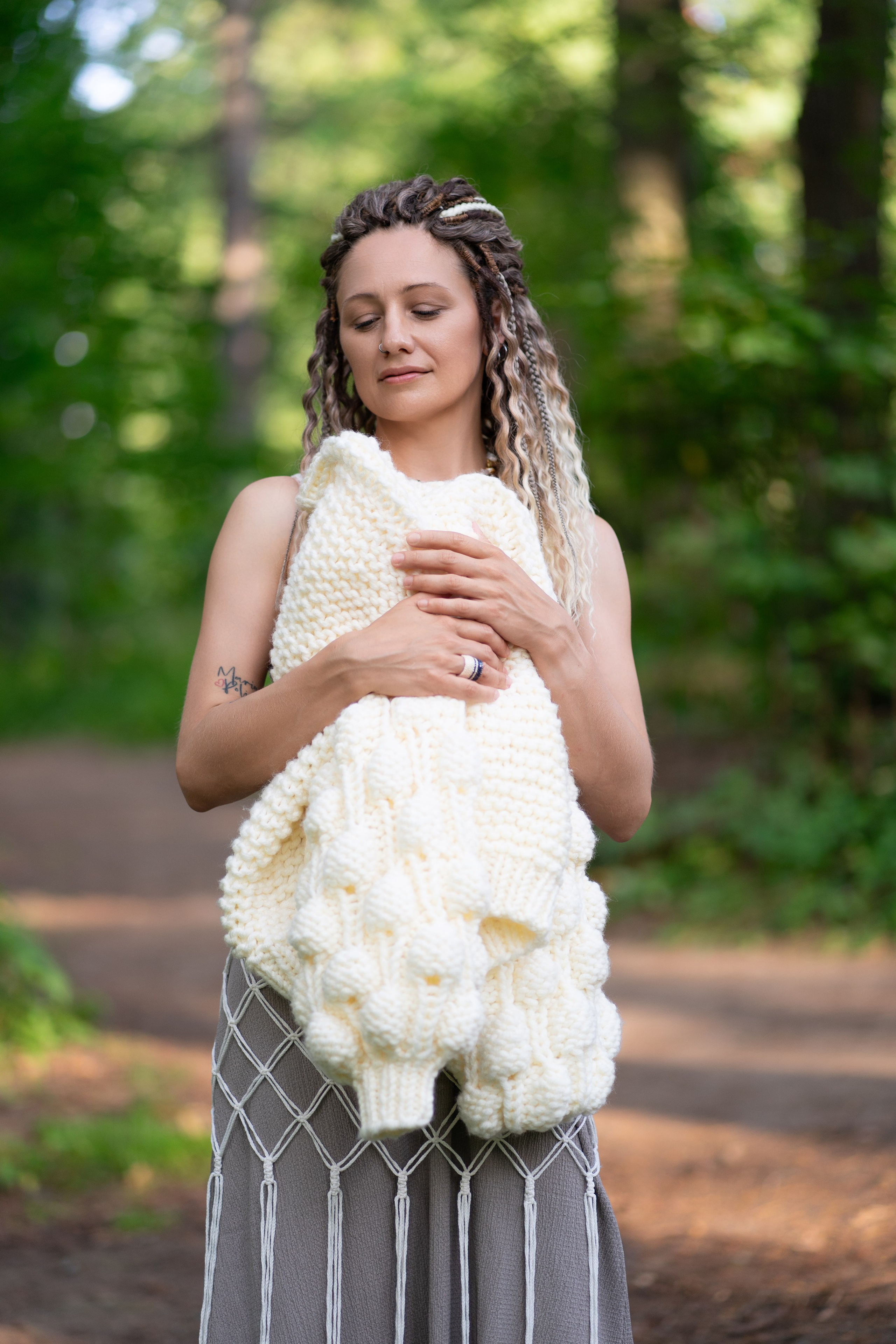 Анна —лесная нимфа. Фотограф Светлана Белоусова