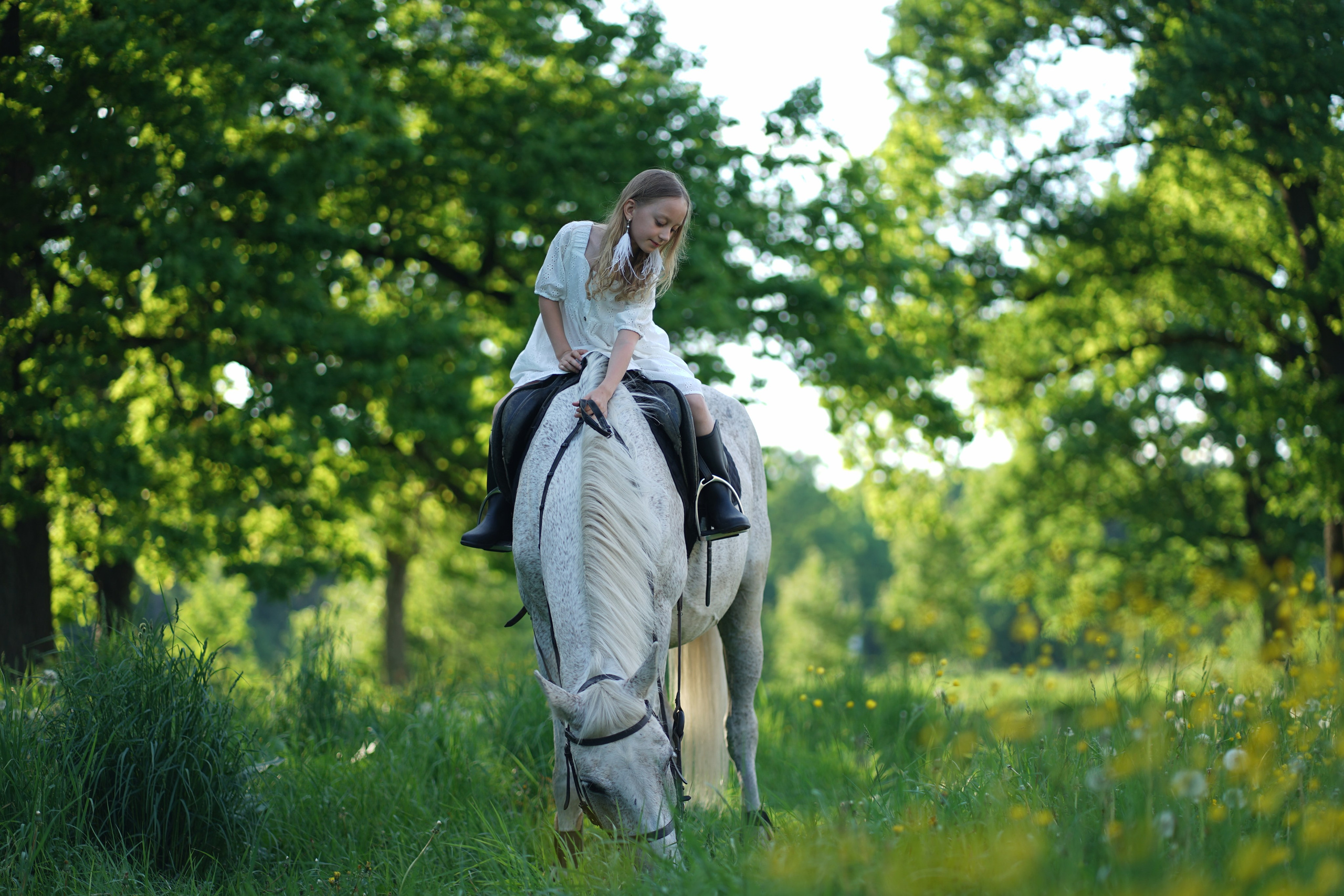 Дети и животные. Фотограф Светлана Белоусова