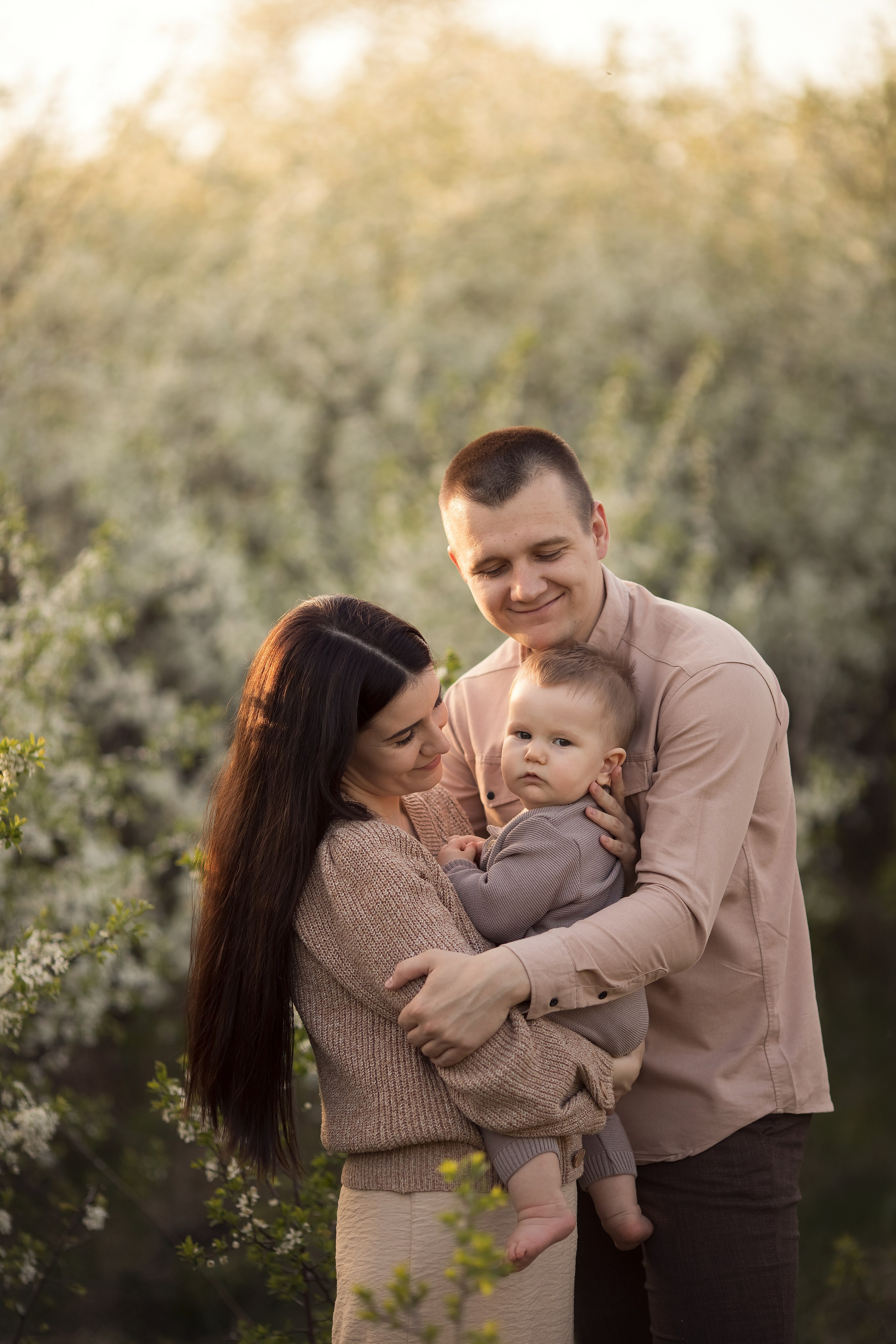 Первая весна. Семейный и детский фотограф в Саратове Полина Коткина