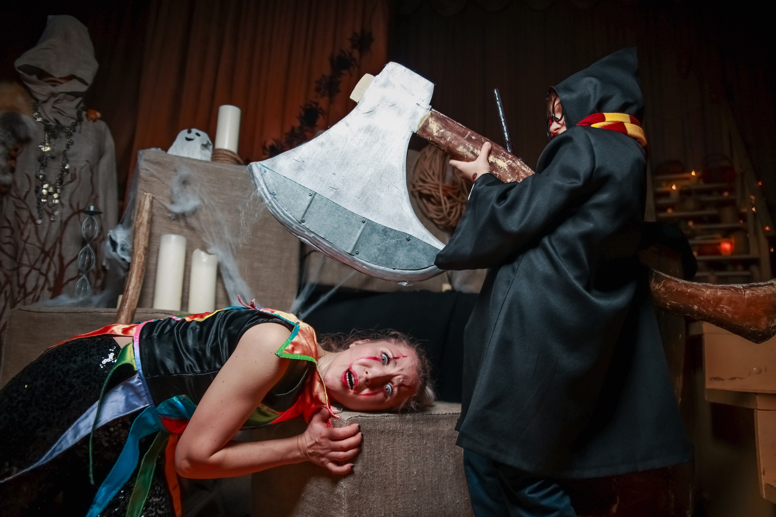 Хелуин. Репортажный фотограф. Москва. Алина Ланская