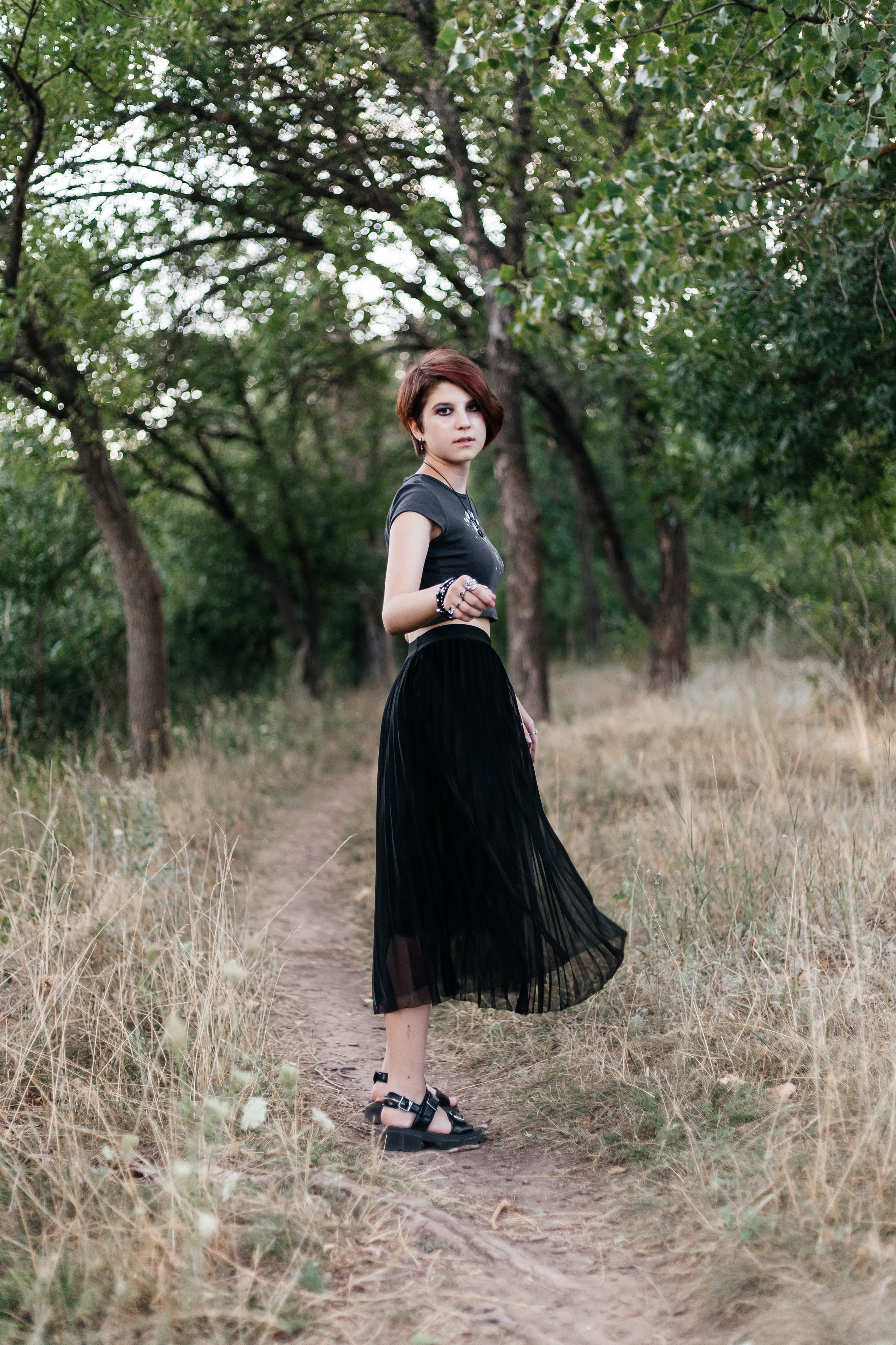 Прогулка в лесу. Выпускной альбом Шахты Ростов