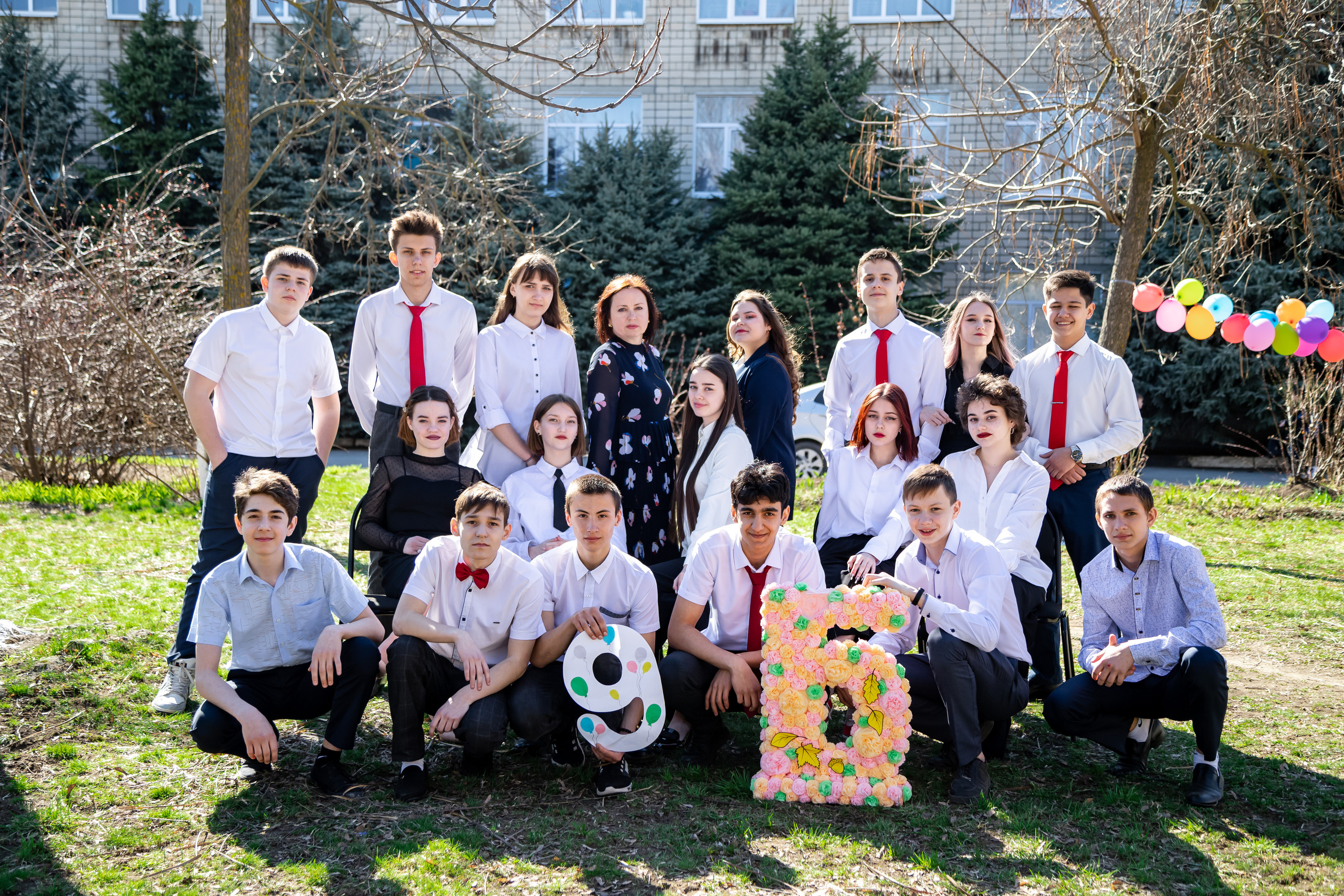 Школьные фотосессии. Выпускной альбом Шахты Ростов