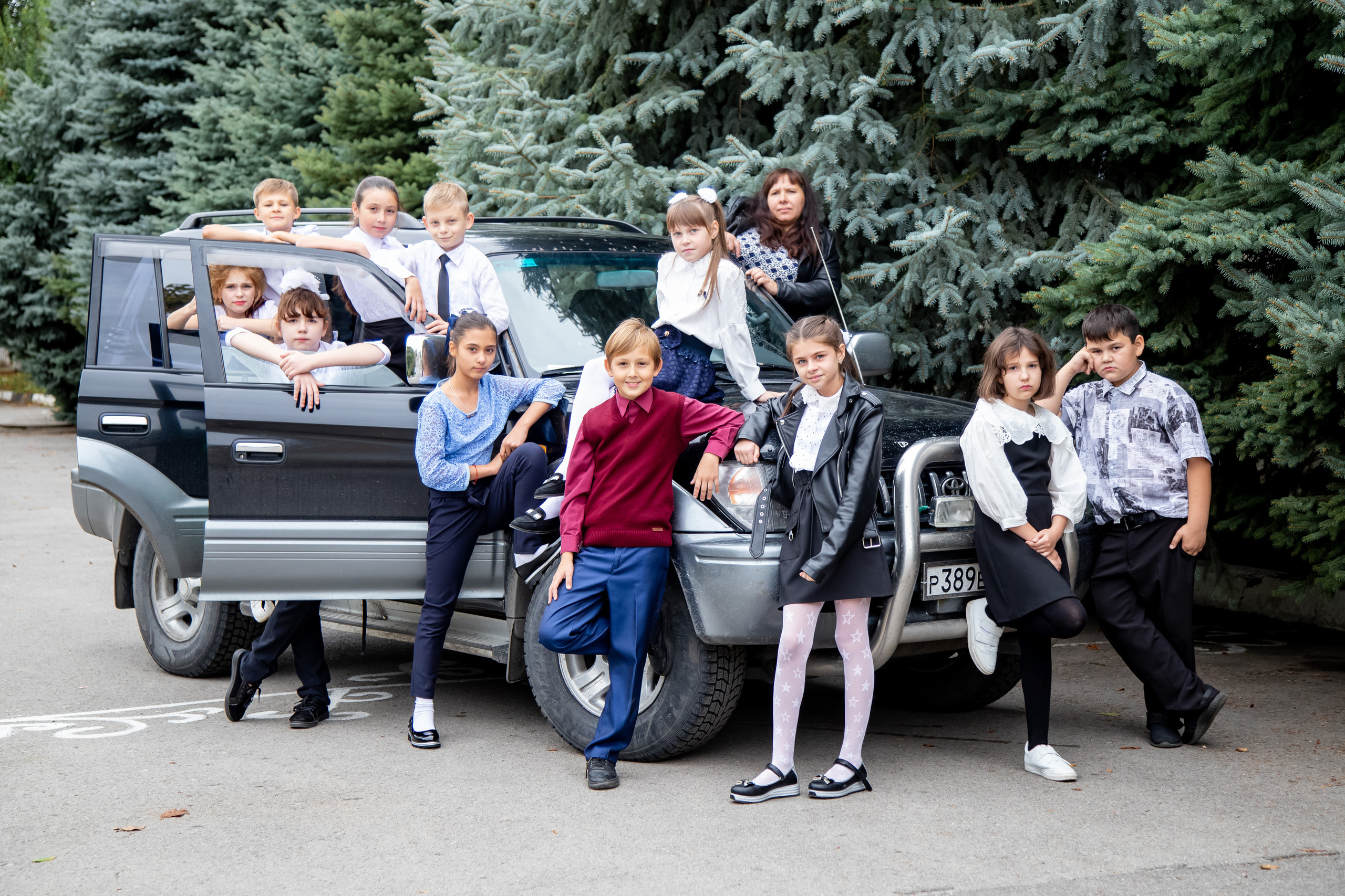 Школьная фотосессия для 4 класса. Выпускной альбом Шахты Ростов