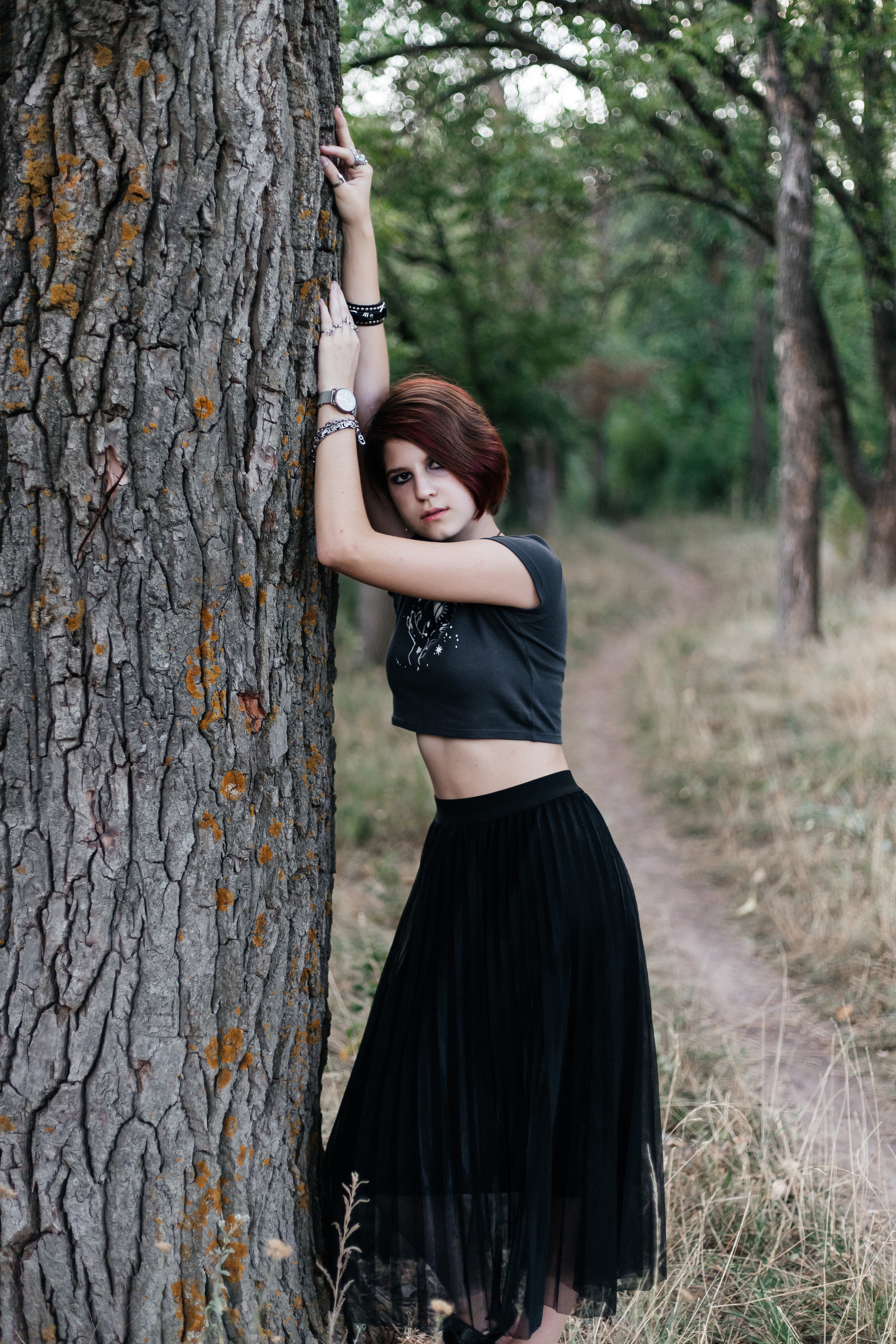 Прогулка в лесу. Выпускной альбом Шахты Ростов