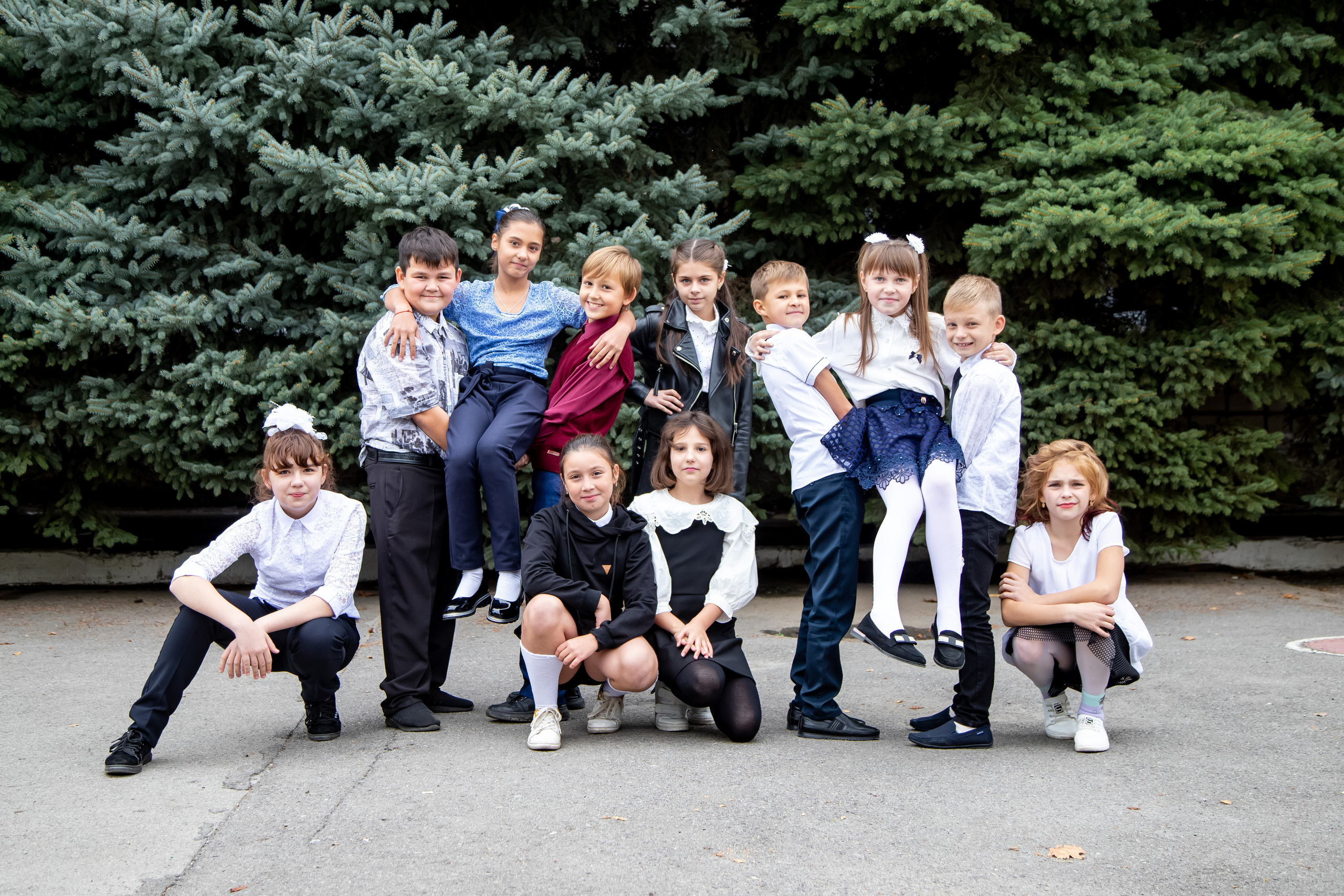 Школьная фотосессия для 4 класса. Выпускной альбом Шахты Ростов