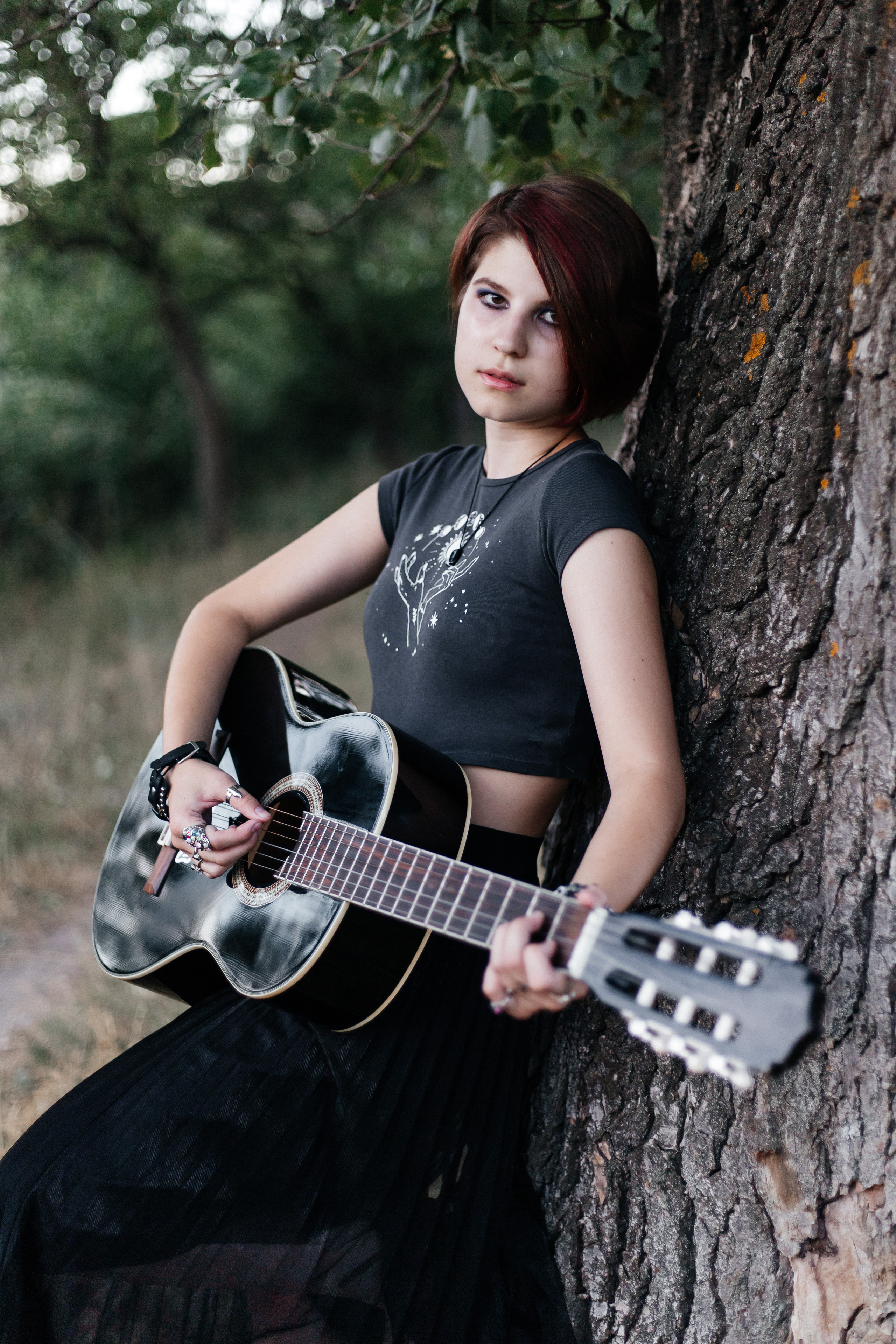 Прогулка в лесу. Выпускной альбом Шахты Ростов