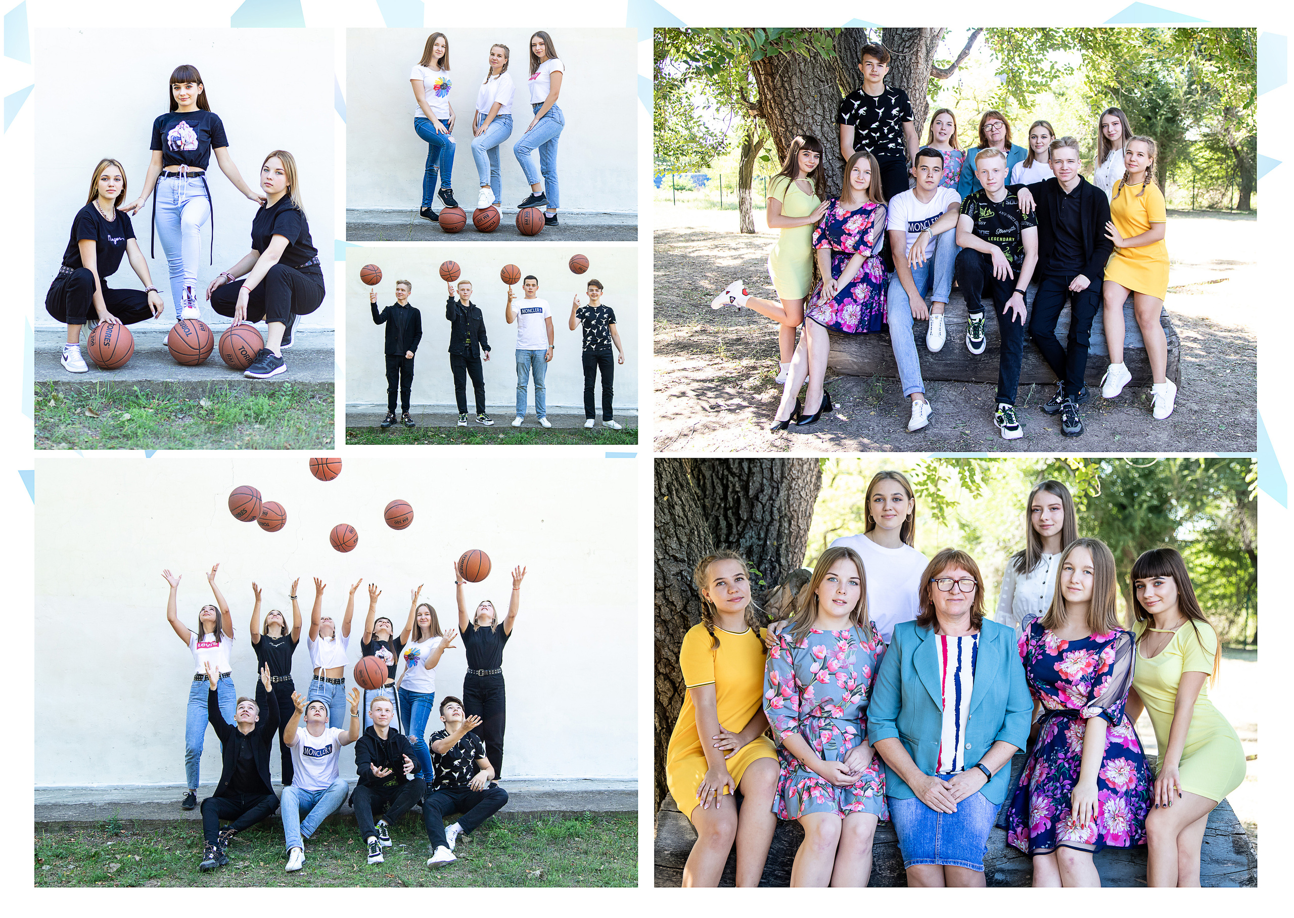 Школьные фотосессии. Выпускной альбом Шахты Ростов