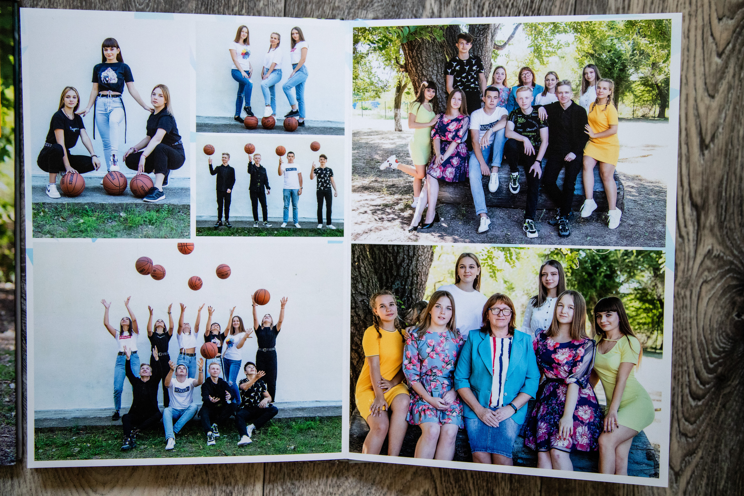 Альбом на 5 разворота. Выпускной альбом Шахты Ростов