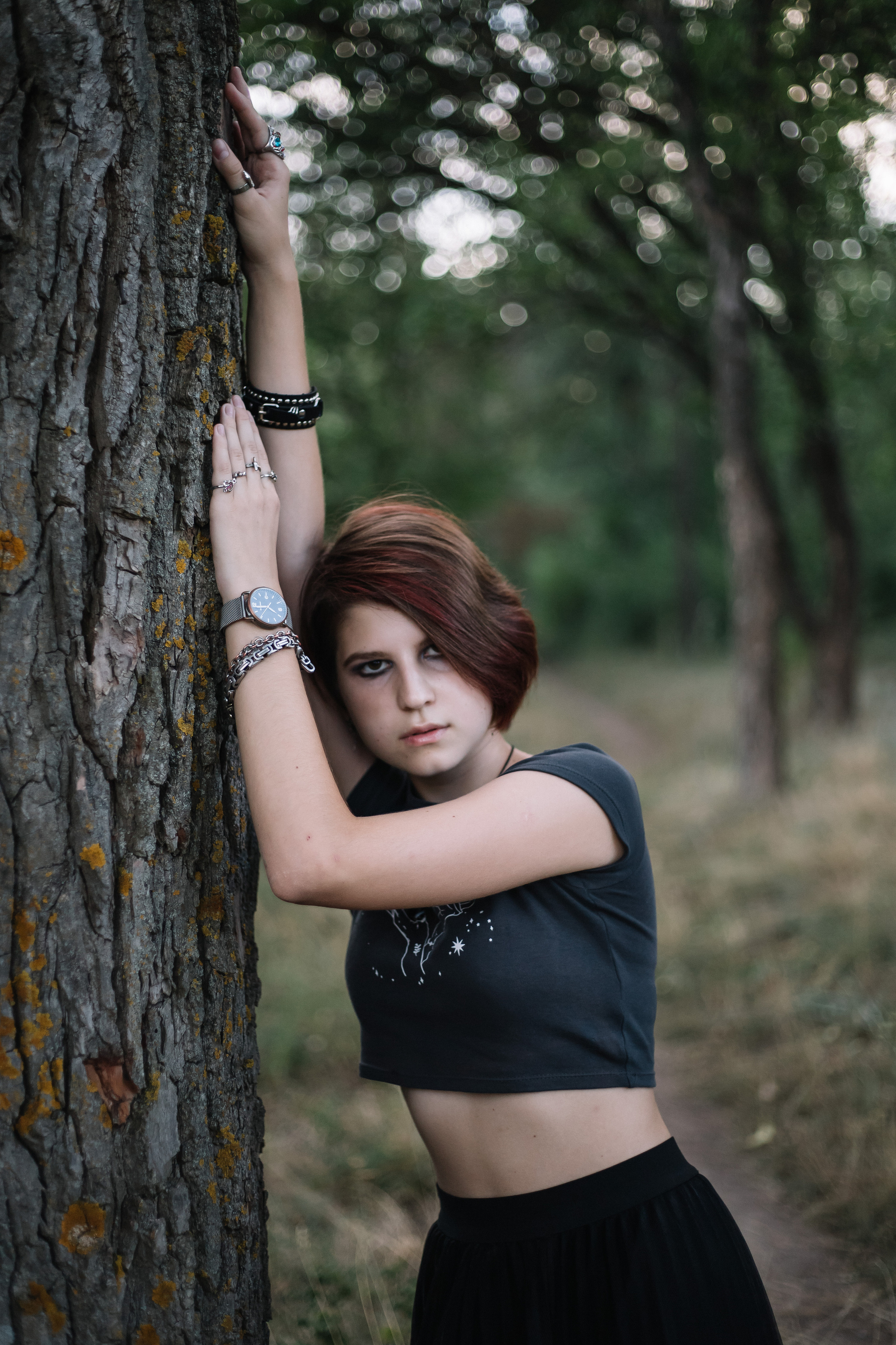 Прогулка в лесу. Выпускной альбом Шахты Ростов