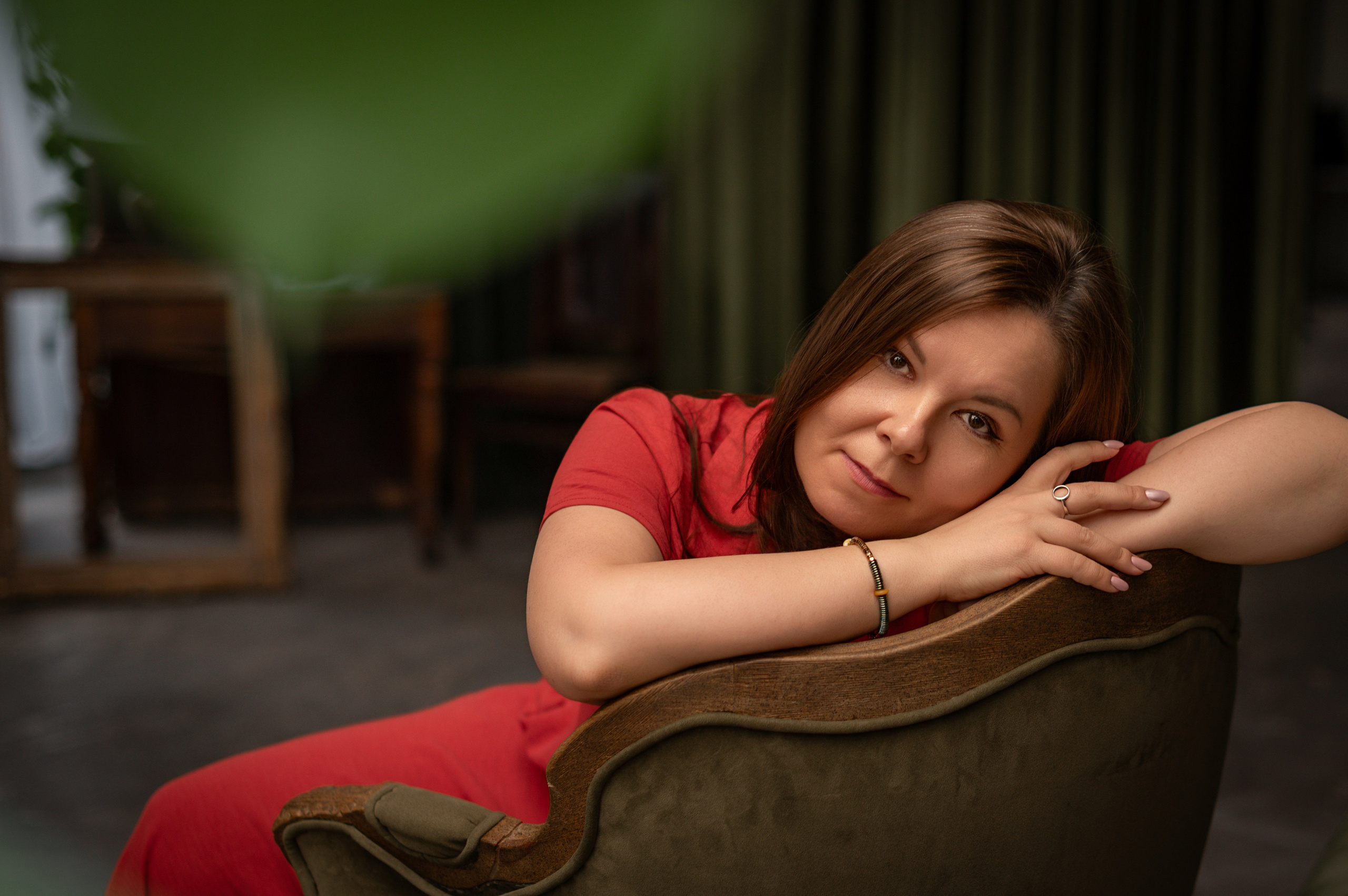 Анна в студии Пространство