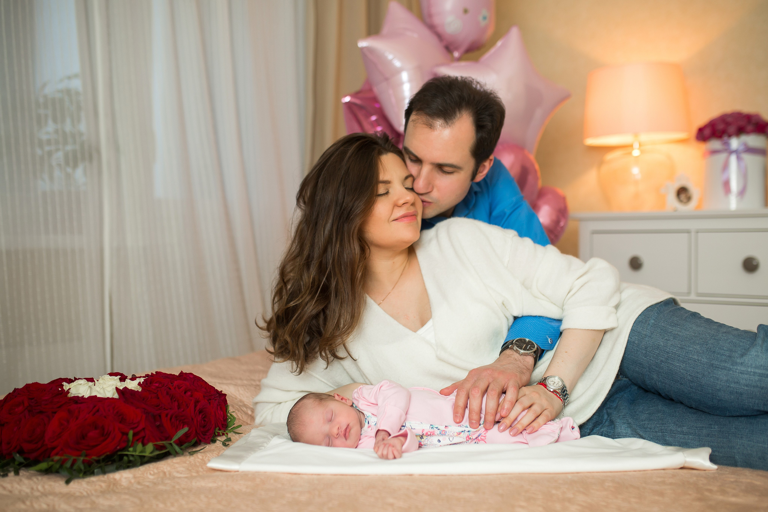 Выписка Маруси. Фотограф на Крещение, семейный фотограф в Москве