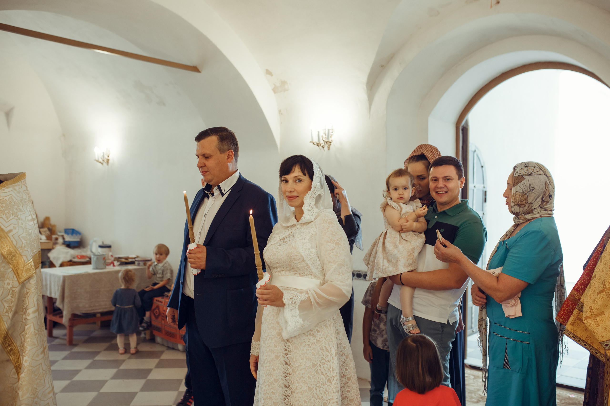 Венчание Оксаны и Дениса. Фотограф на Крещение, семейный фотограф в Москве