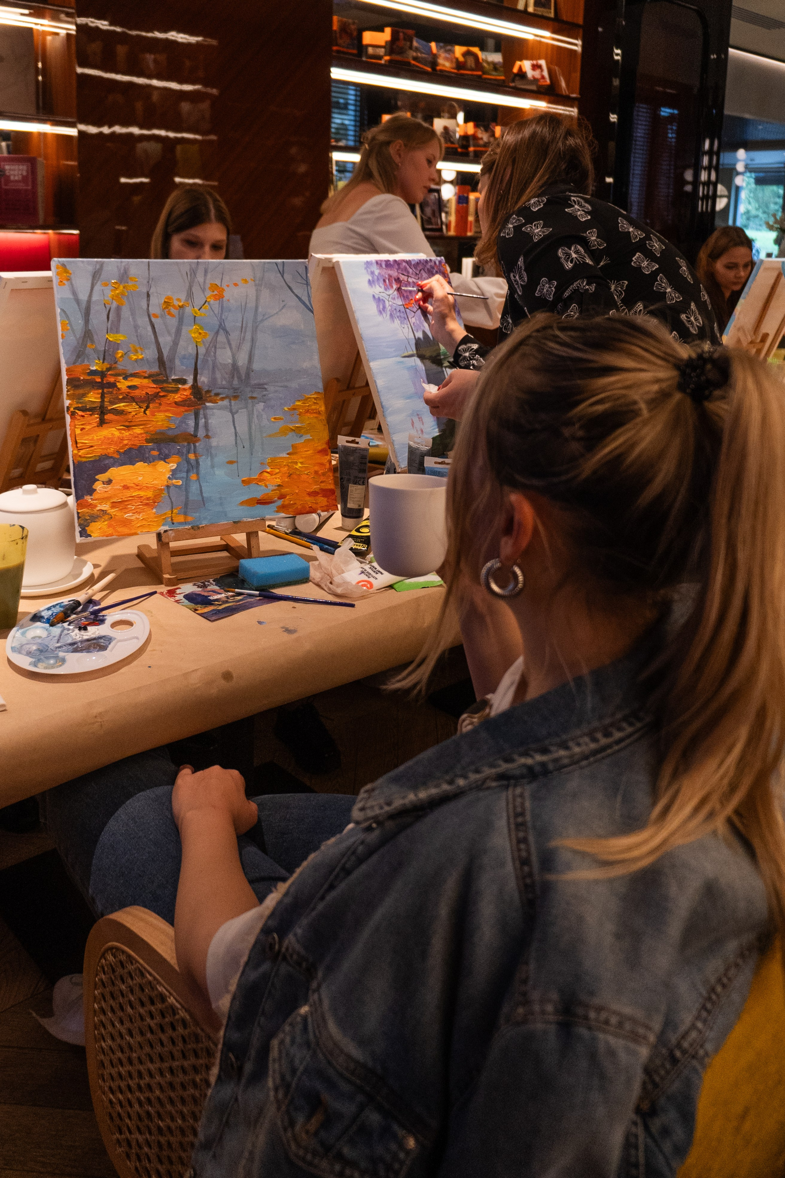 Корпоратив Teach Me Art 3. Портретный фотограф в Москве и Санкт-Петербурге Арина Чех