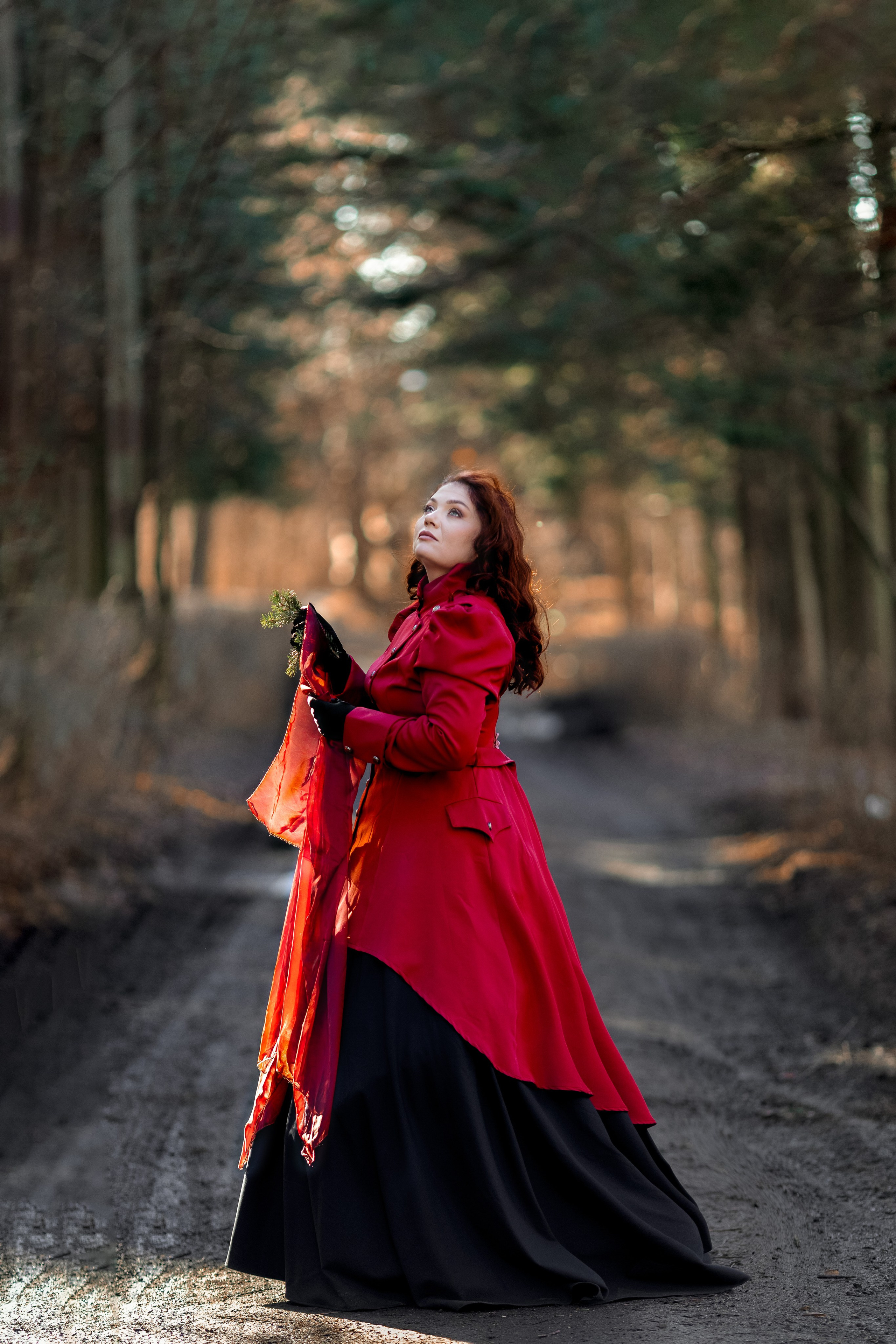 Женский портрет уличный. Семейный фотограф Москва и область Дербунова Елена