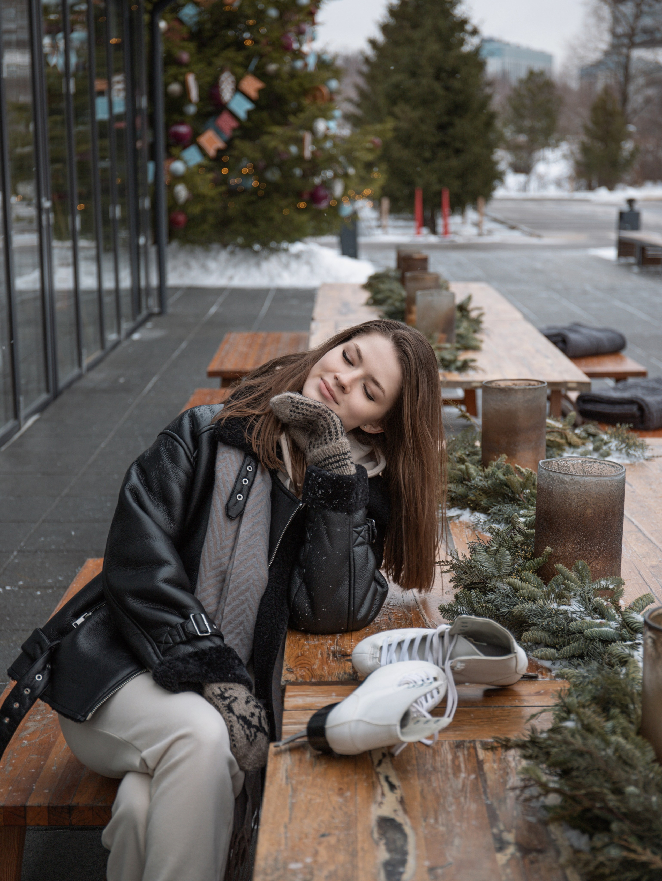 На катке. Свадебный и семейный фотограф в Москве Мила Широких