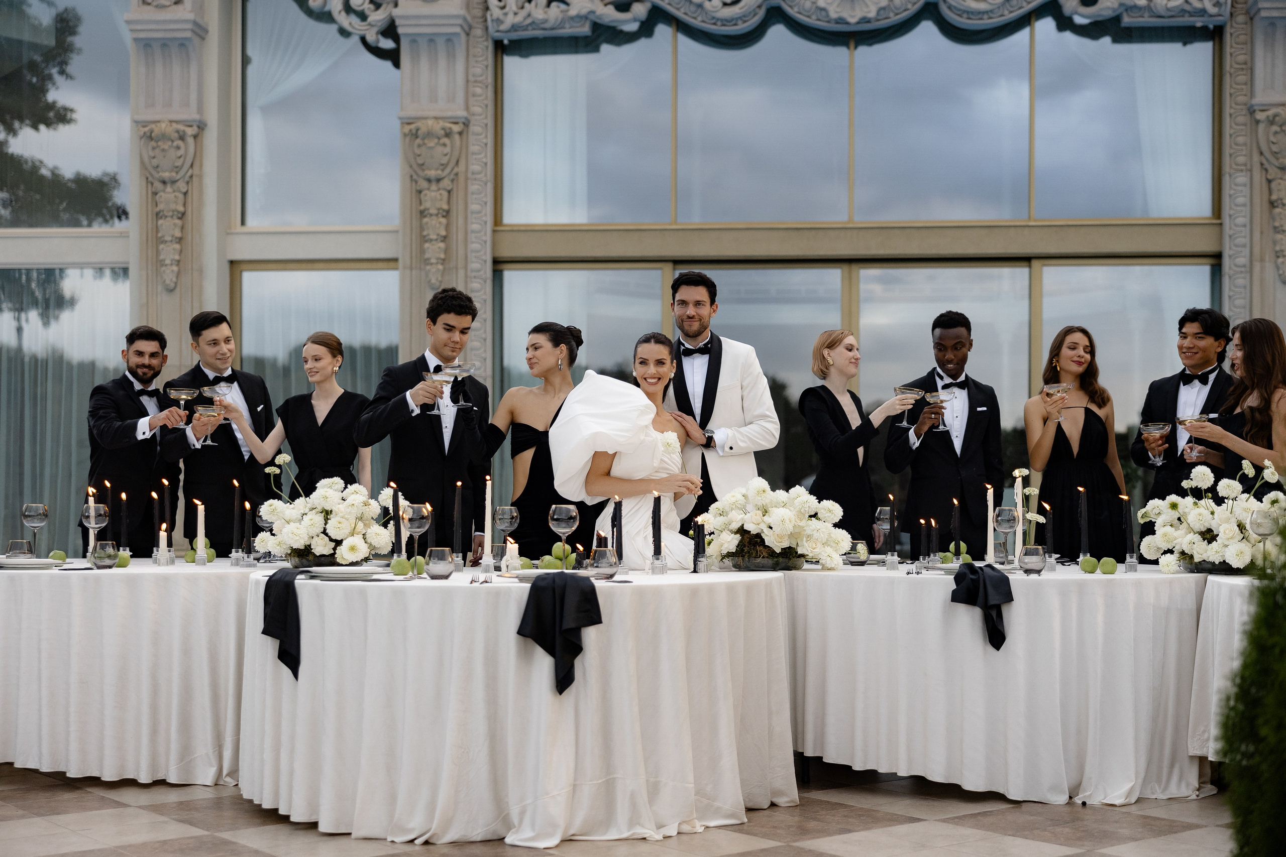 Катя & Алекс. Довиль. Оформление свадеб, декор свадеб Вера Маркова, Москва