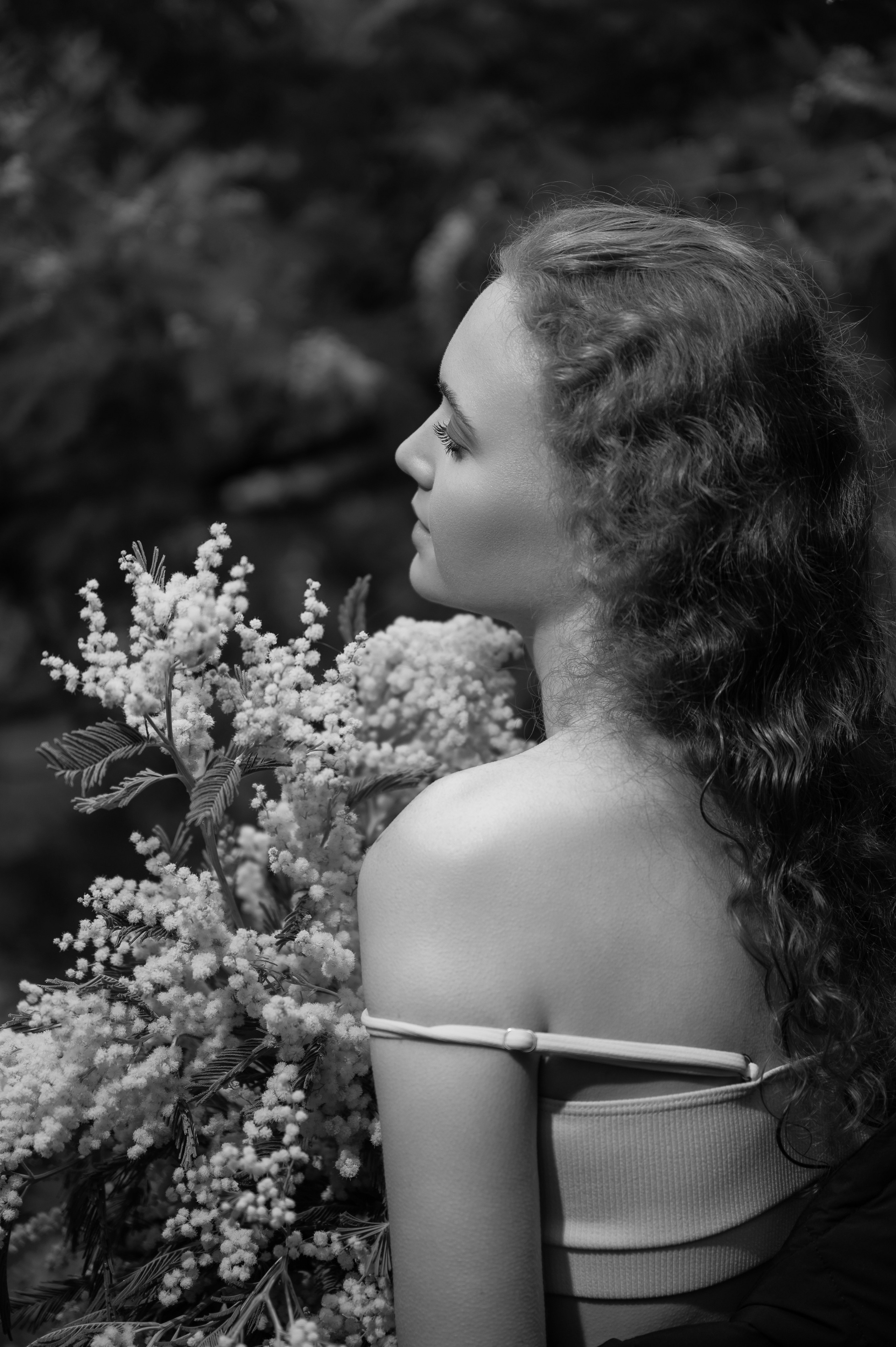 Настя мимоза. Наталья Слесаренко фотограф в Сочи