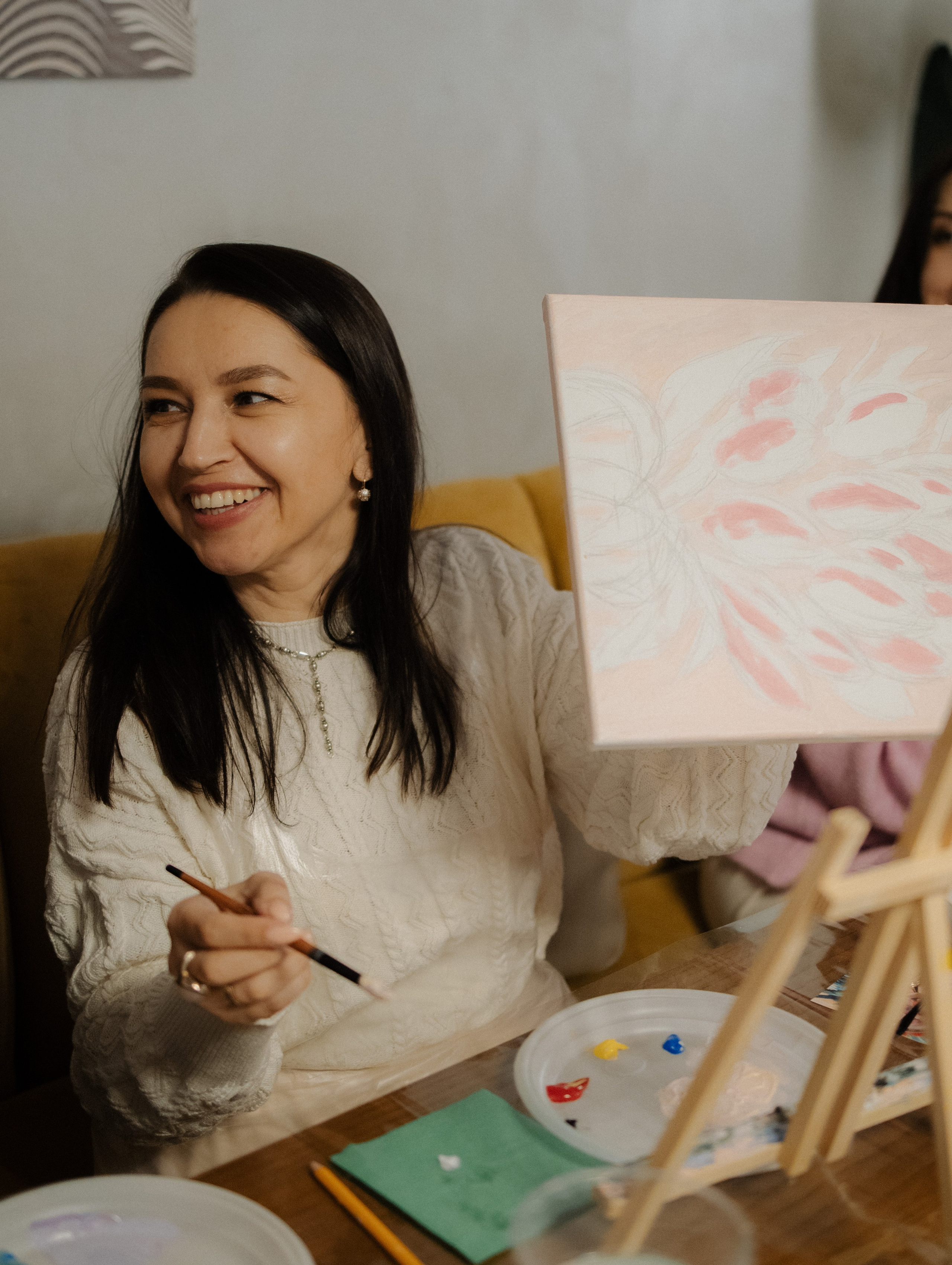 Арт-вечеринки (свечи и рисование). Фотограф Углич и Ярославль Ольга Тятюшкина