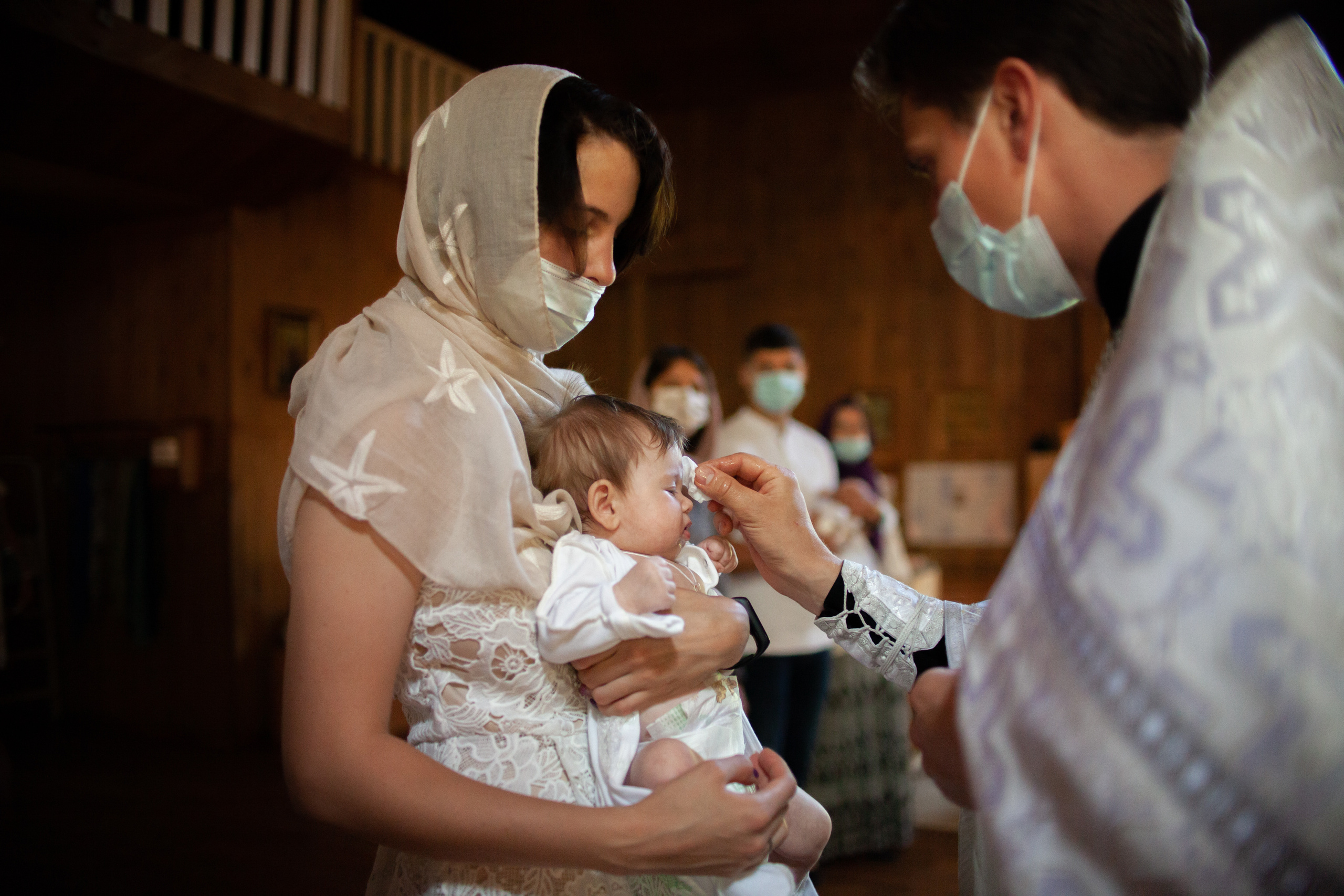 Крещение. Семейный и портретный фотограф в Новосибирске Мария Хлебус